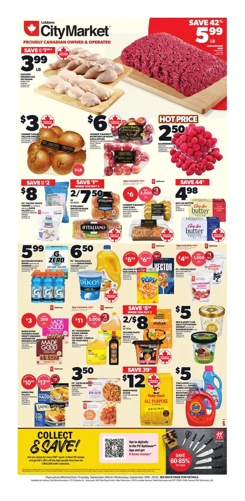 Weekly Flyer - Valid Thursday, September 24 - Wednesday, September 30