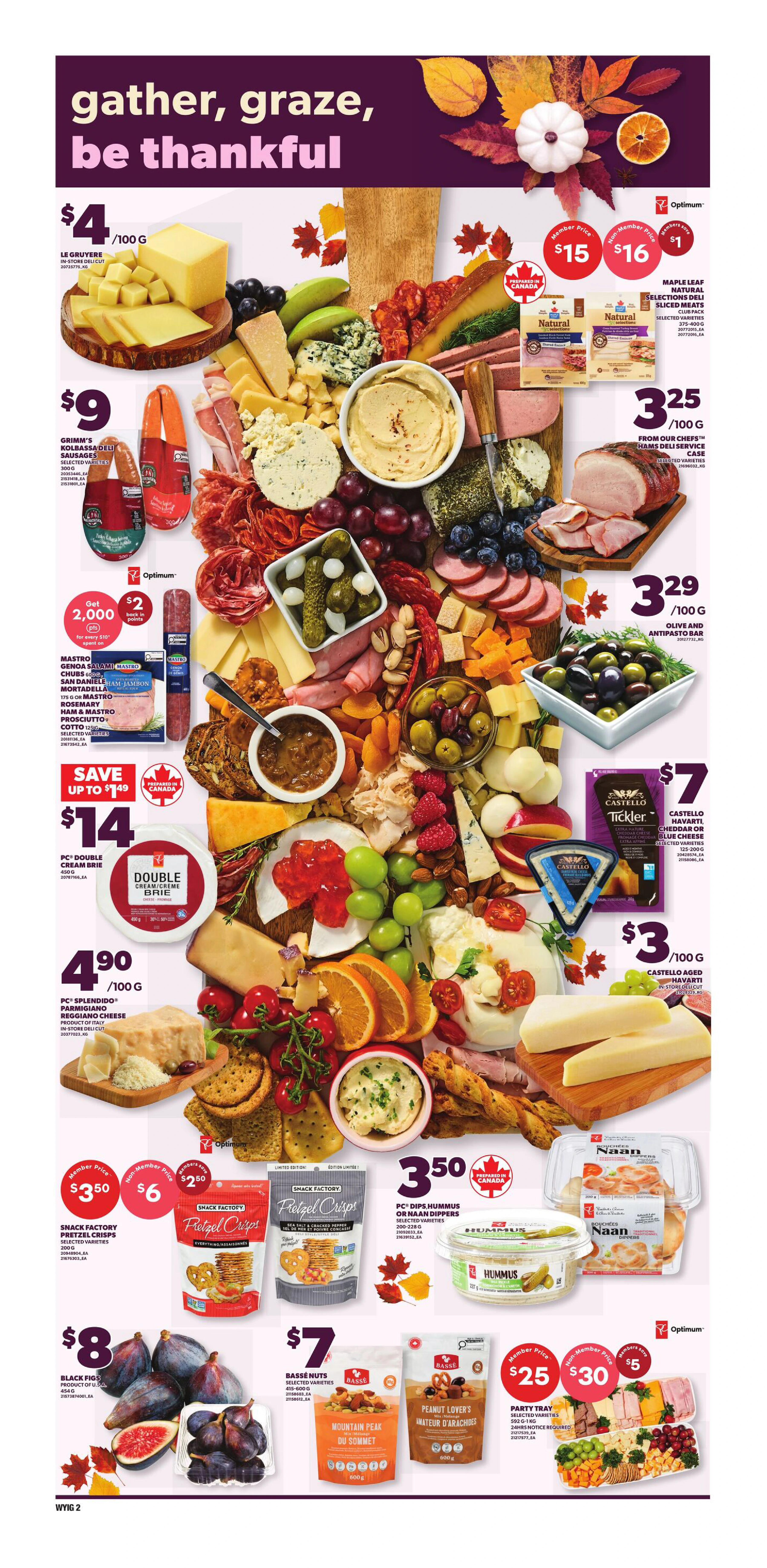 Loblaws City Market Weekly Flyer - Valid Thursday, October 1 - Wednesday, October 7 - Page 3