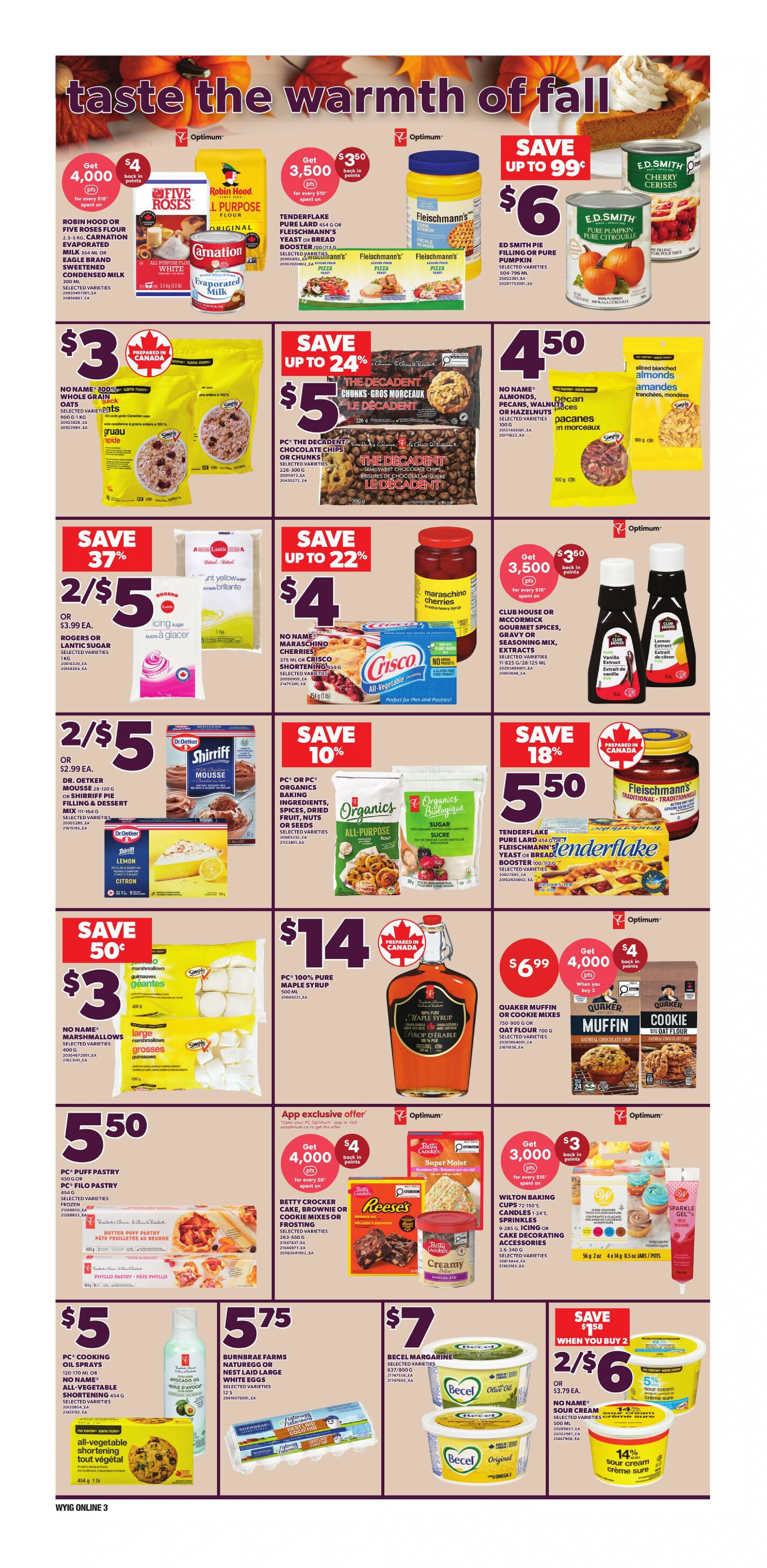 Loblaws City Market Weekly Flyer - Valid Thursday, October 1 - Wednesday, October 7 - Page 8