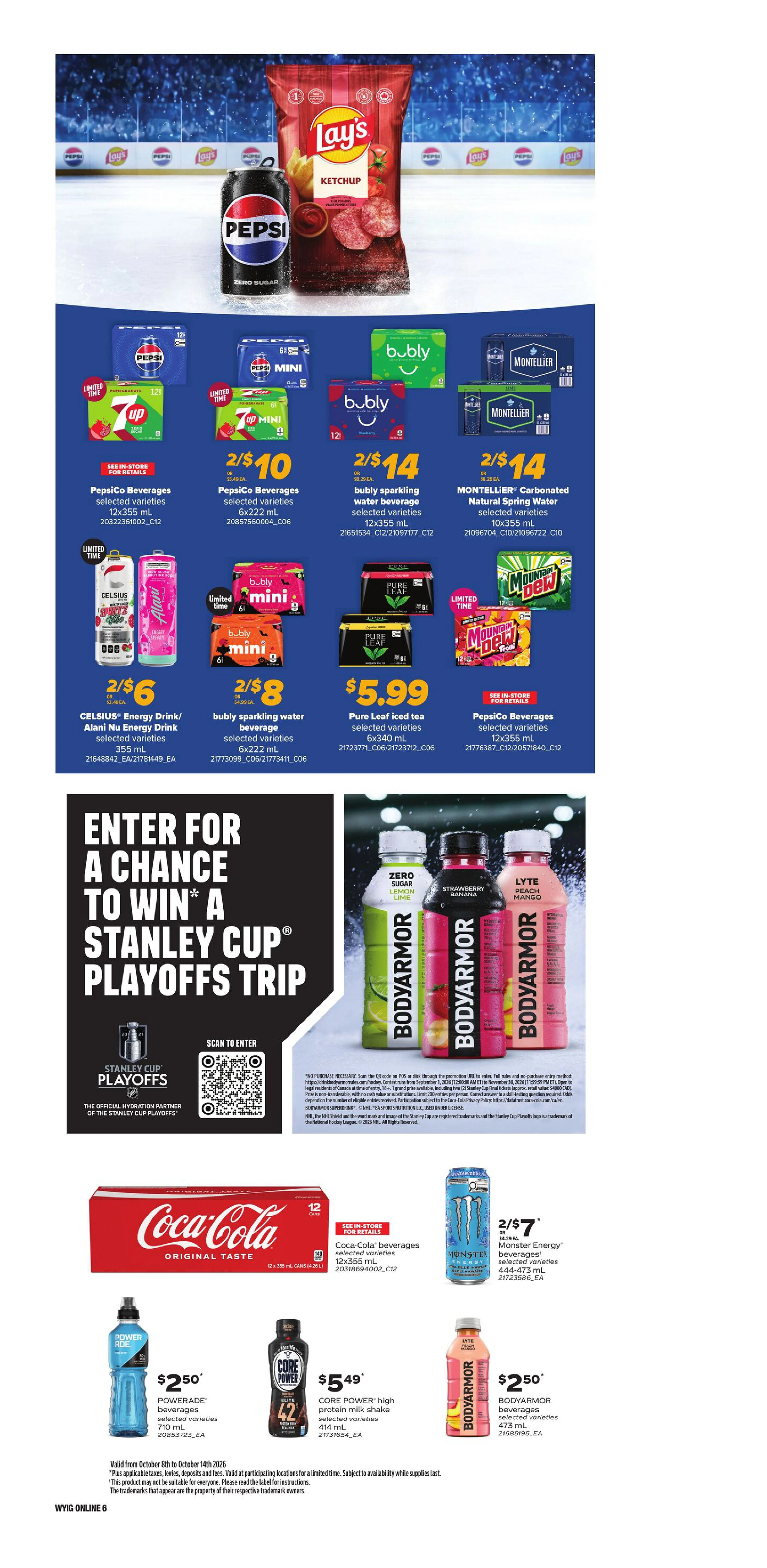 Loblaws City Market Weekly Flyer - Valid Thursday, October 8 - Wednesday, October 14 - Page 14