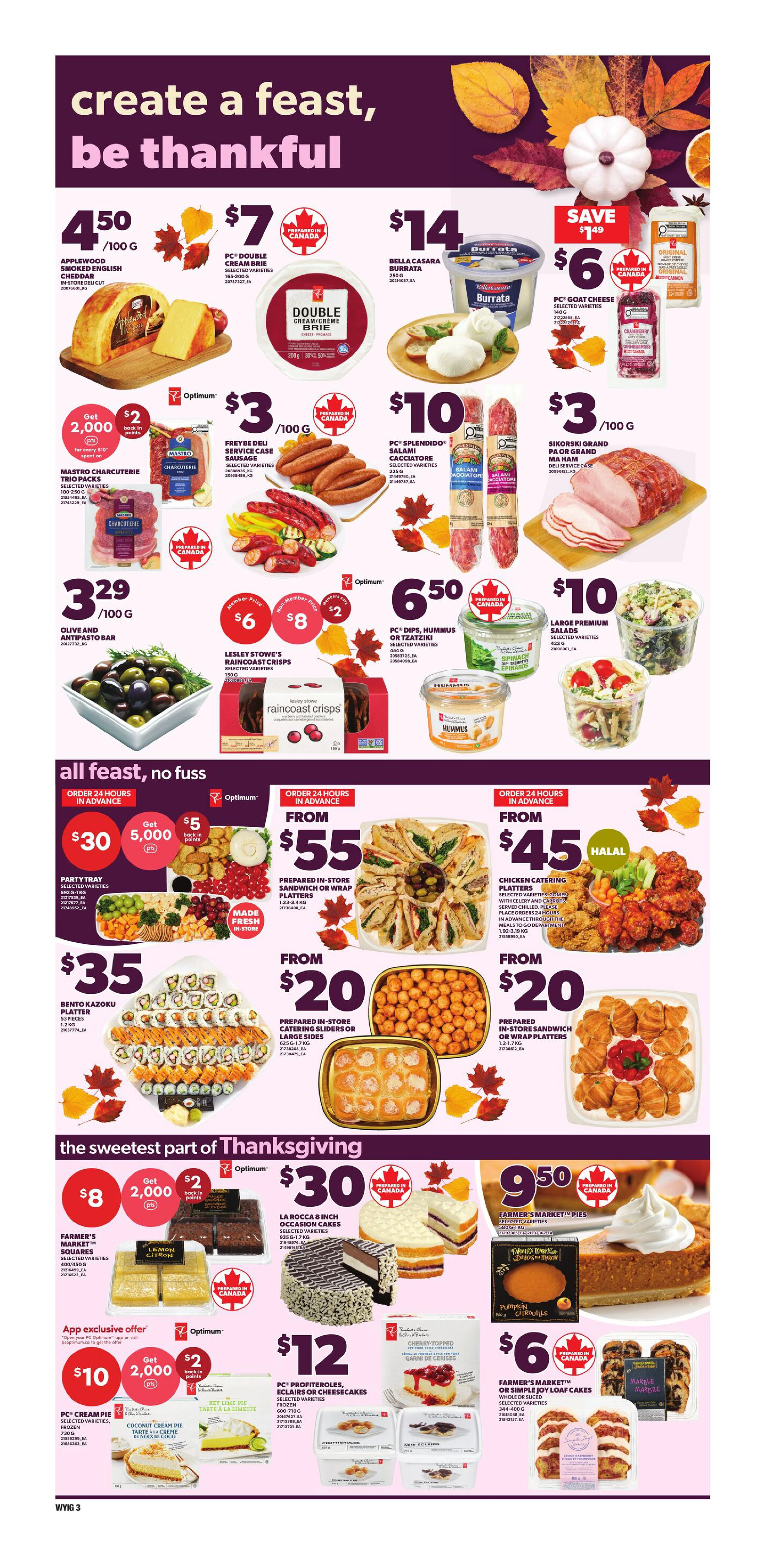 Loblaws City Market Weekly Flyer - Valid Thursday, October 8 - Wednesday, October 14 - Page 4
