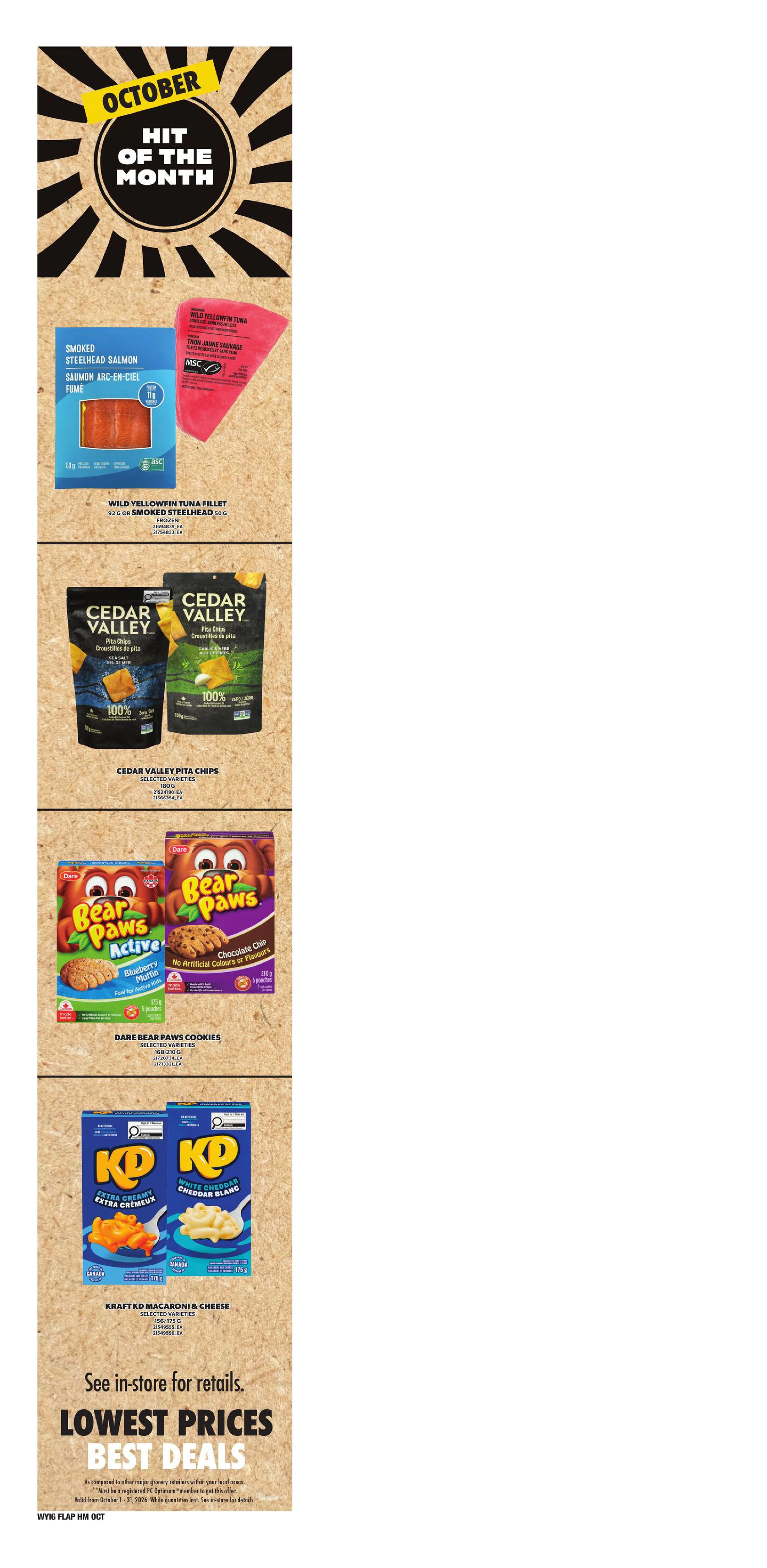Loblaws City Market Weekly Flyer - Valid Thursday, October 8 - Wednesday, October 14 - Page 7