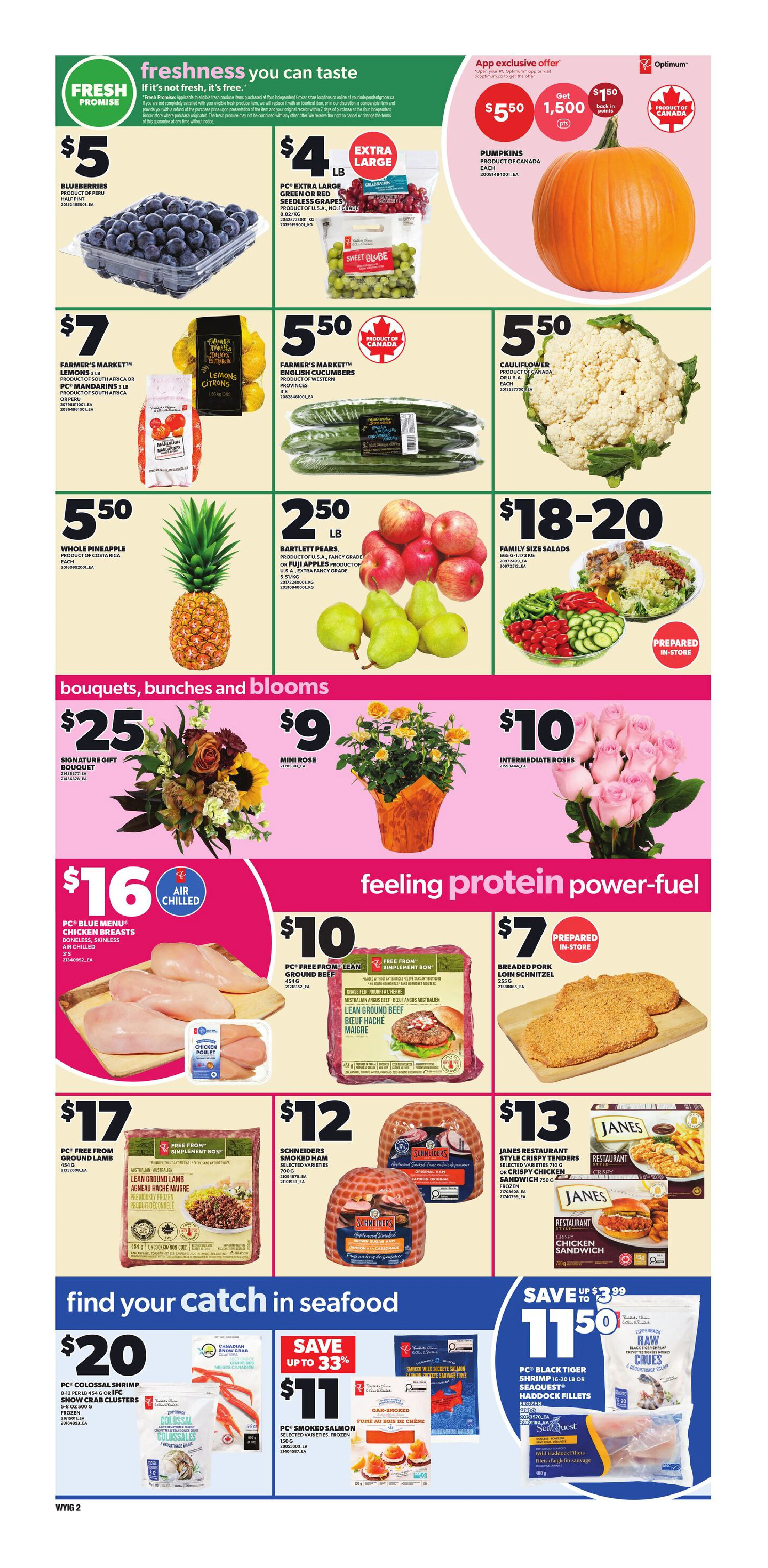 Loblaws City Market Weekly Flyer - Valid Thursday, October 22 - Wednesday, October 28 - Page 3