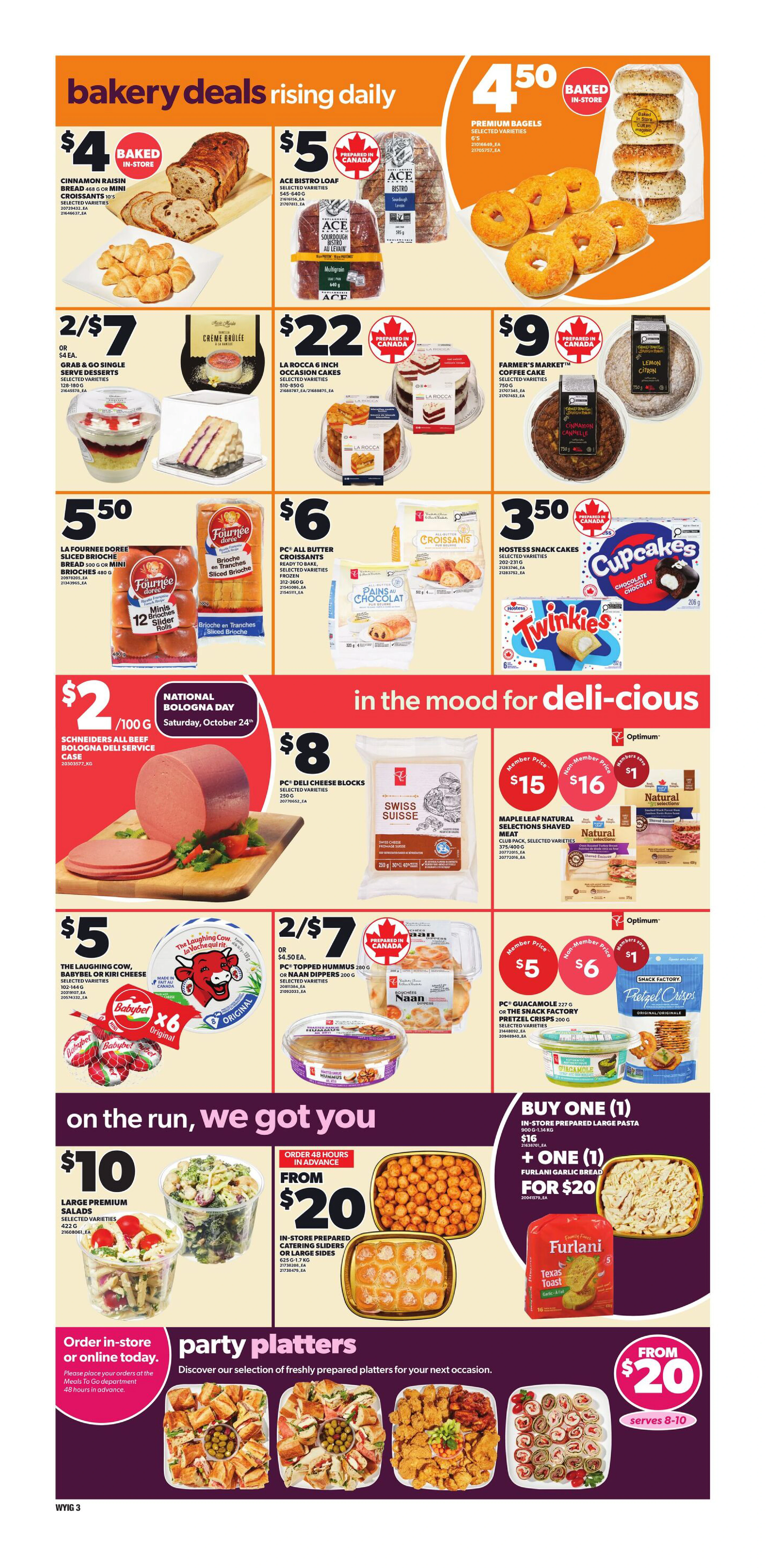 Loblaws City Market Weekly Flyer - Valid Thursday, October 22 - Wednesday, October 28 - Page 4