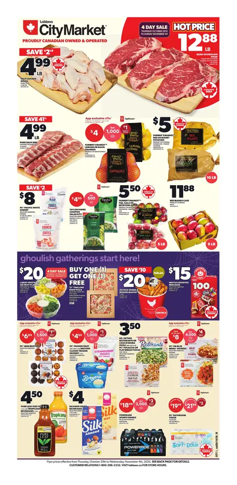 Weekly Flyer - Valid Thursday, October 29 - Wednesday, November 04