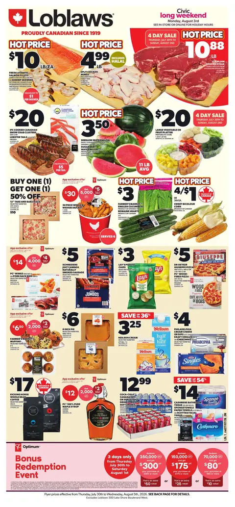 .Weekly Flyer - Valid Thursday, July 30 - Wednesday, August 05