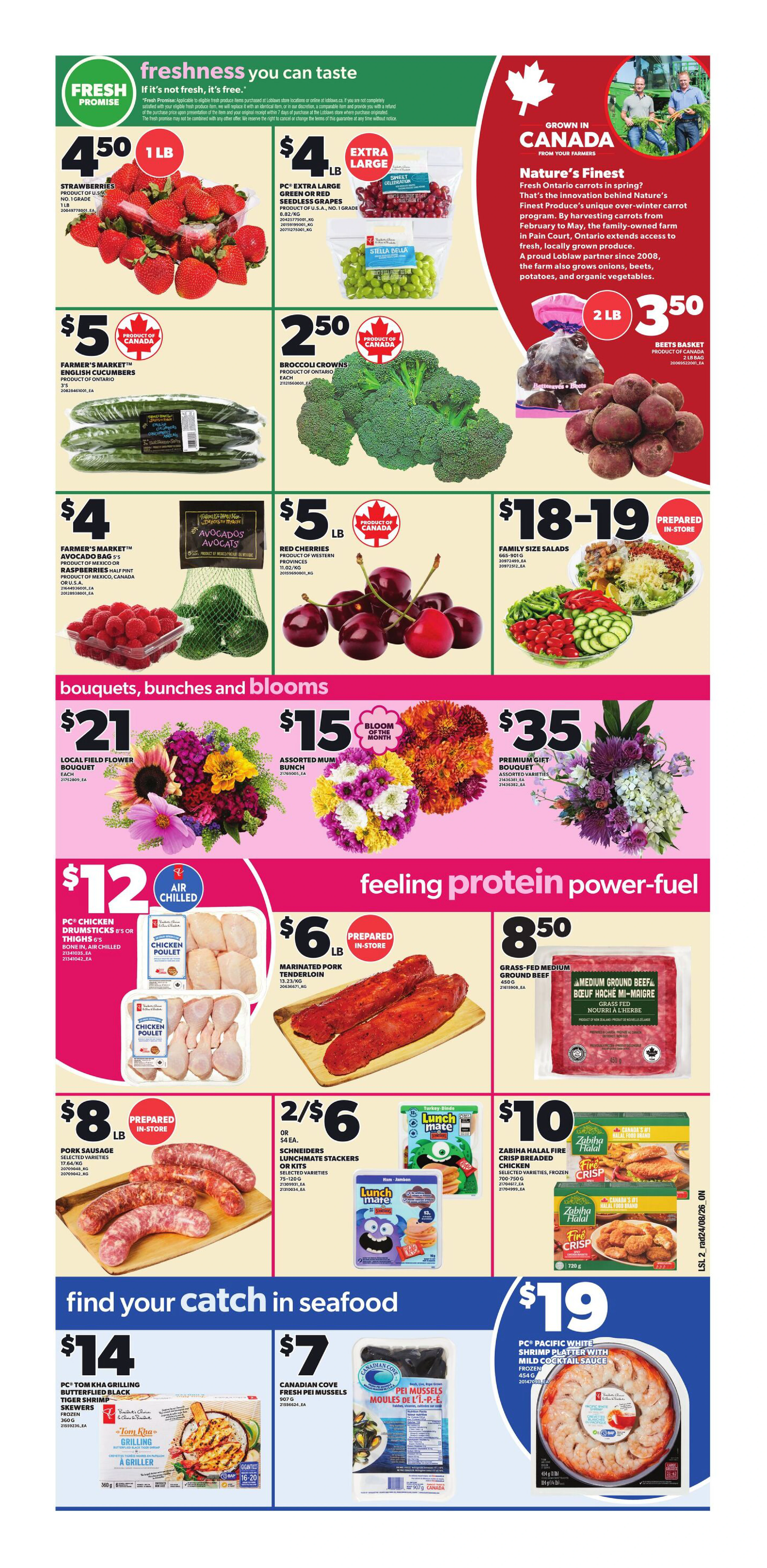 Loblaws Ontario Weekly Flyer - Valid Thursday, August 27 - Wednesday, September 02 - Page 3