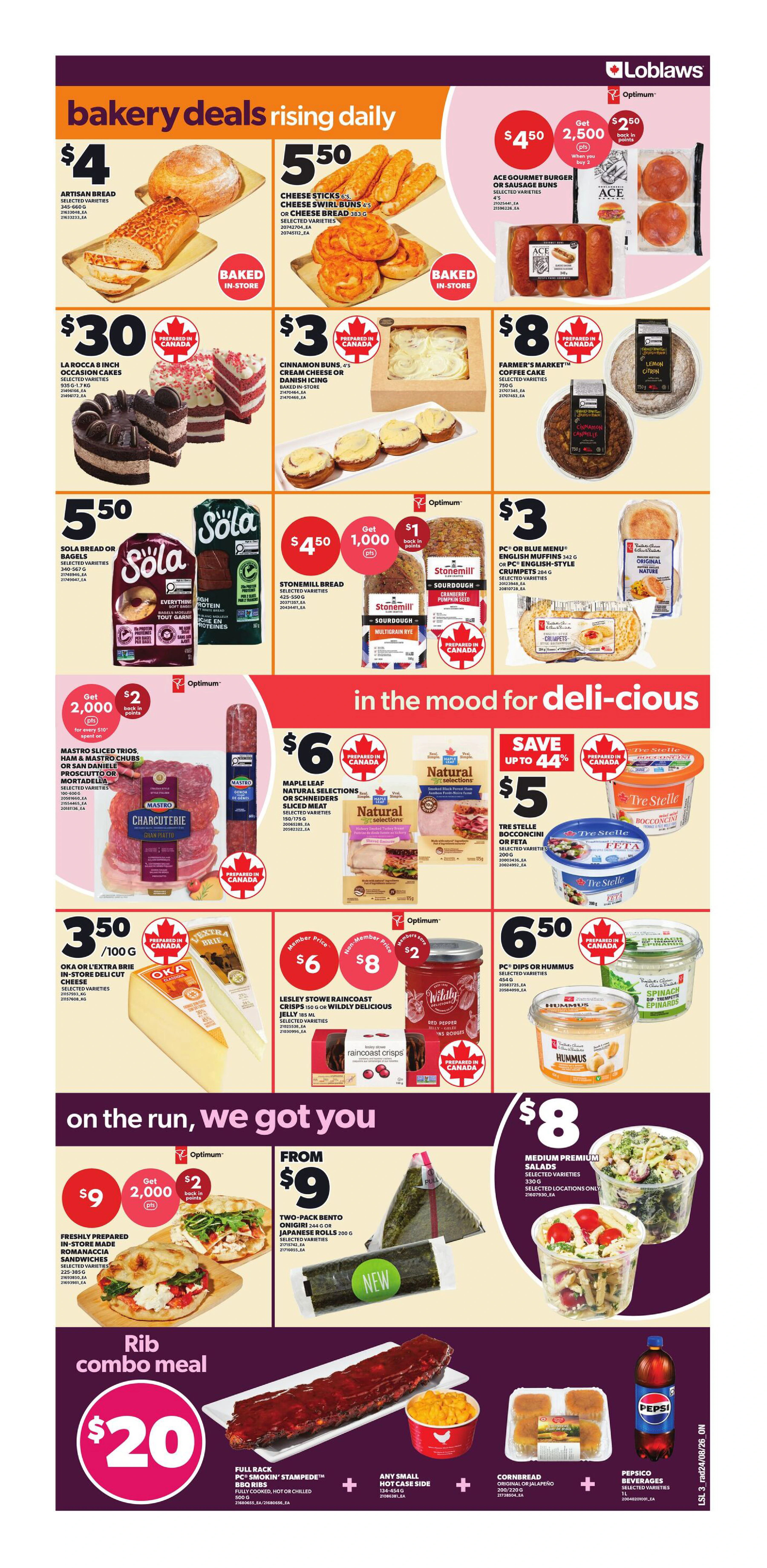 Loblaws Ontario Weekly Flyer - Valid Thursday, August 27 - Wednesday, September 02 - Page 4