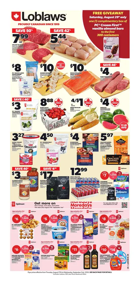 Weekly Flyer - Valid Thursday, August 27 - Wednesday, September 02