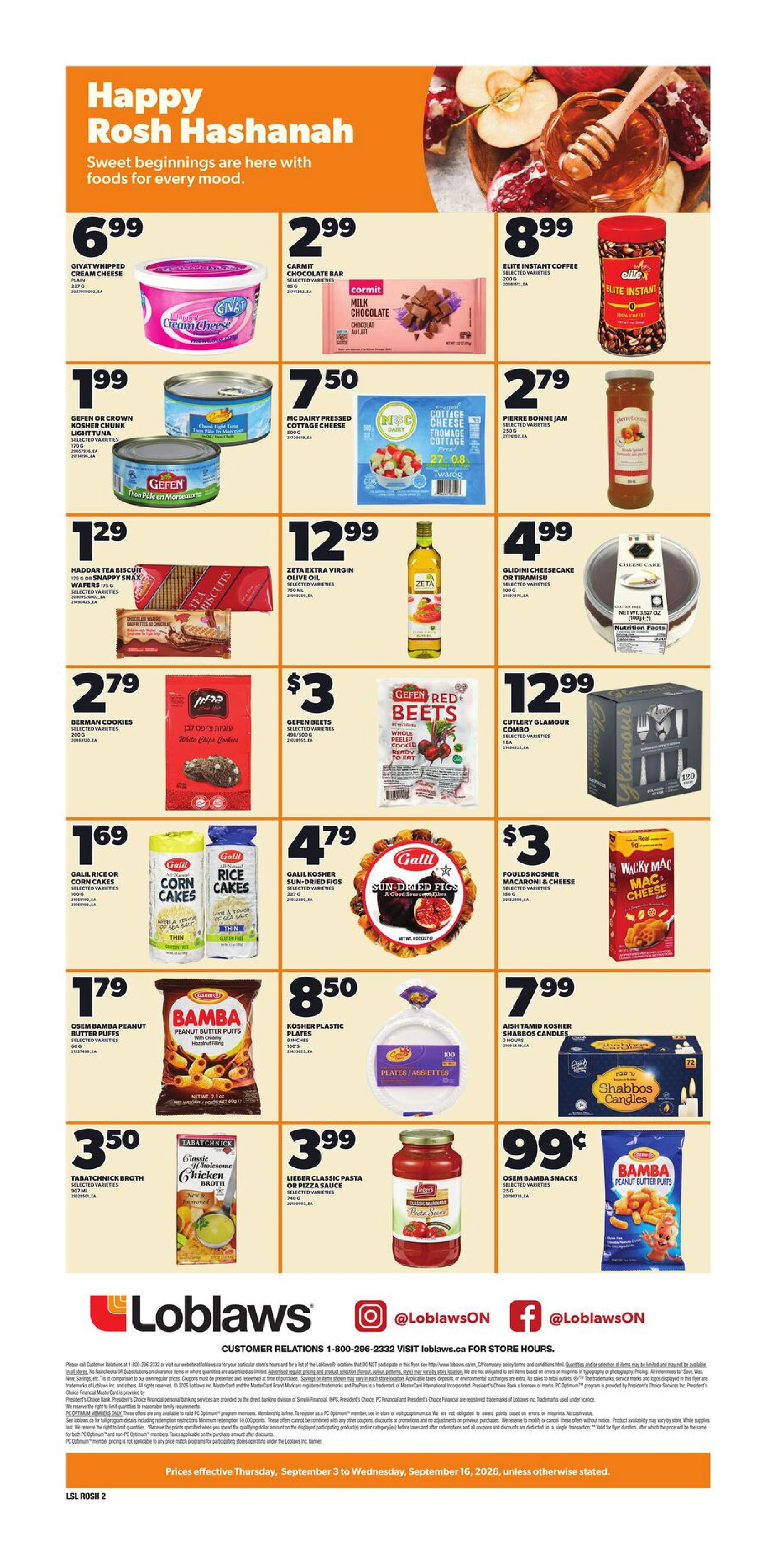 Loblaws Ontario ROSH HASHANA - Page 2