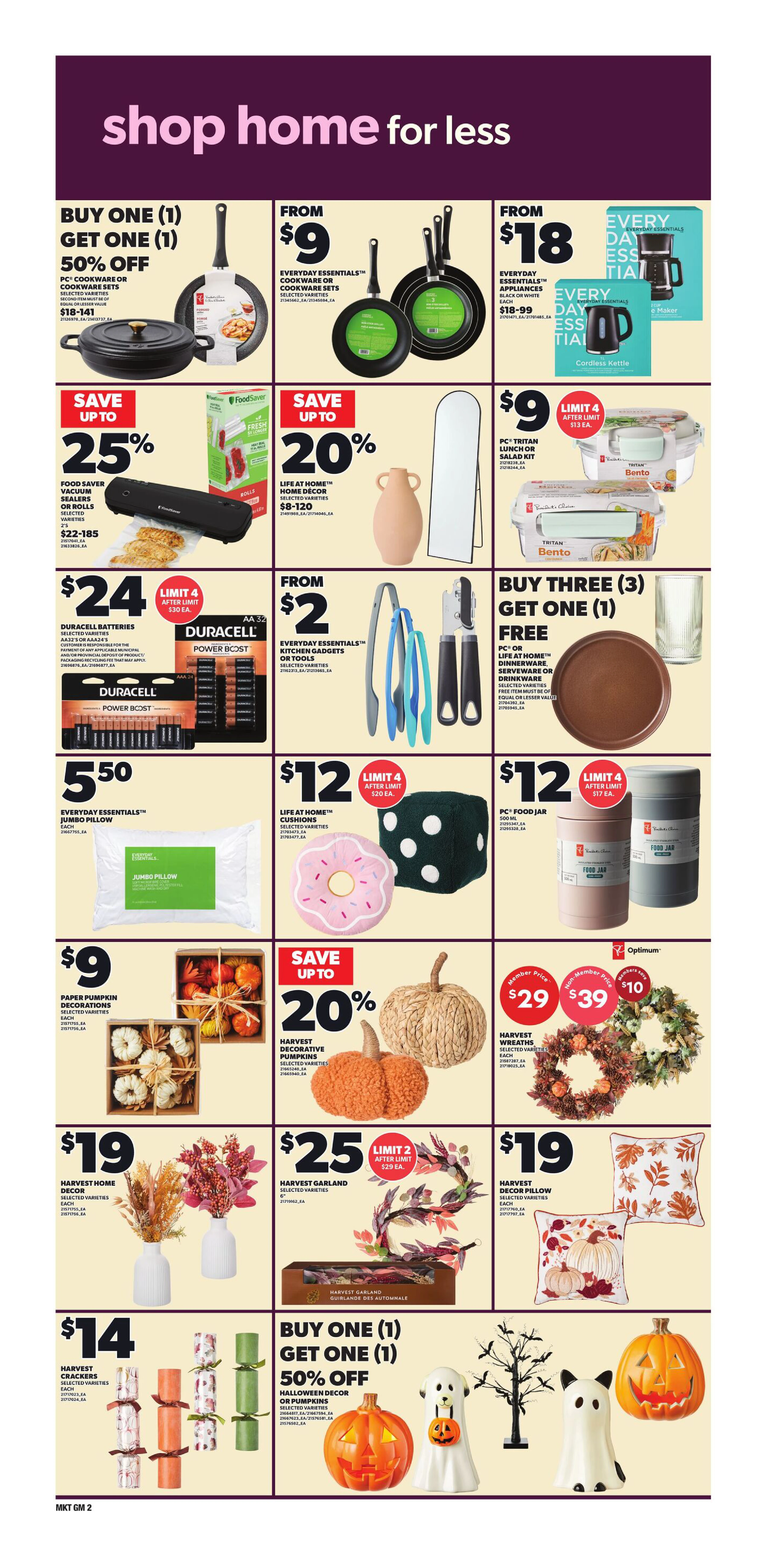 Loblaws Ontario Weekly Flyer - Valid Thursday, September 10 - Wednesday, September 16 - Page 14