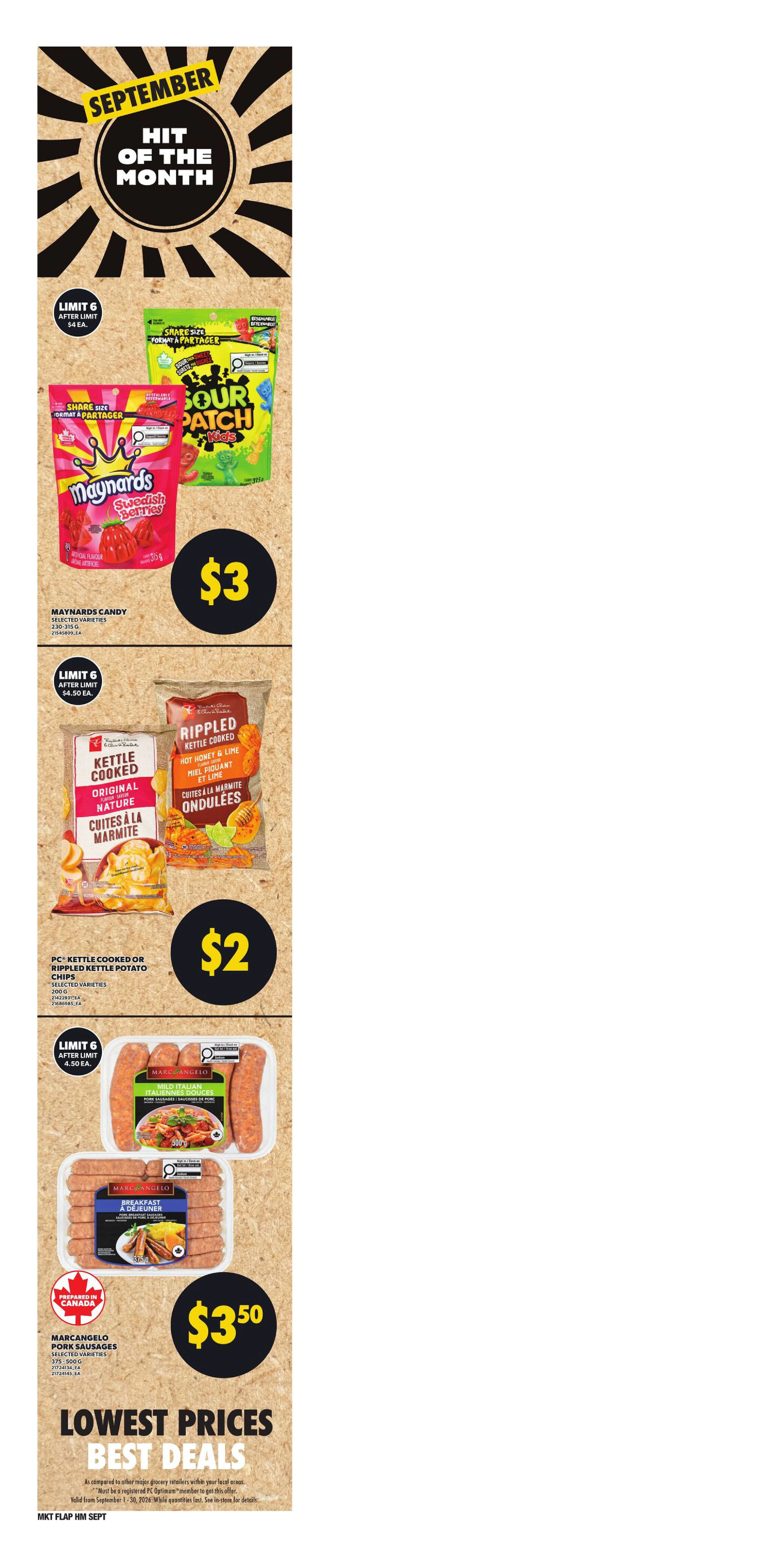Loblaws Ontario Weekly Flyer - Valid Thursday, September 10 - Wednesday, September 16 - Page 7