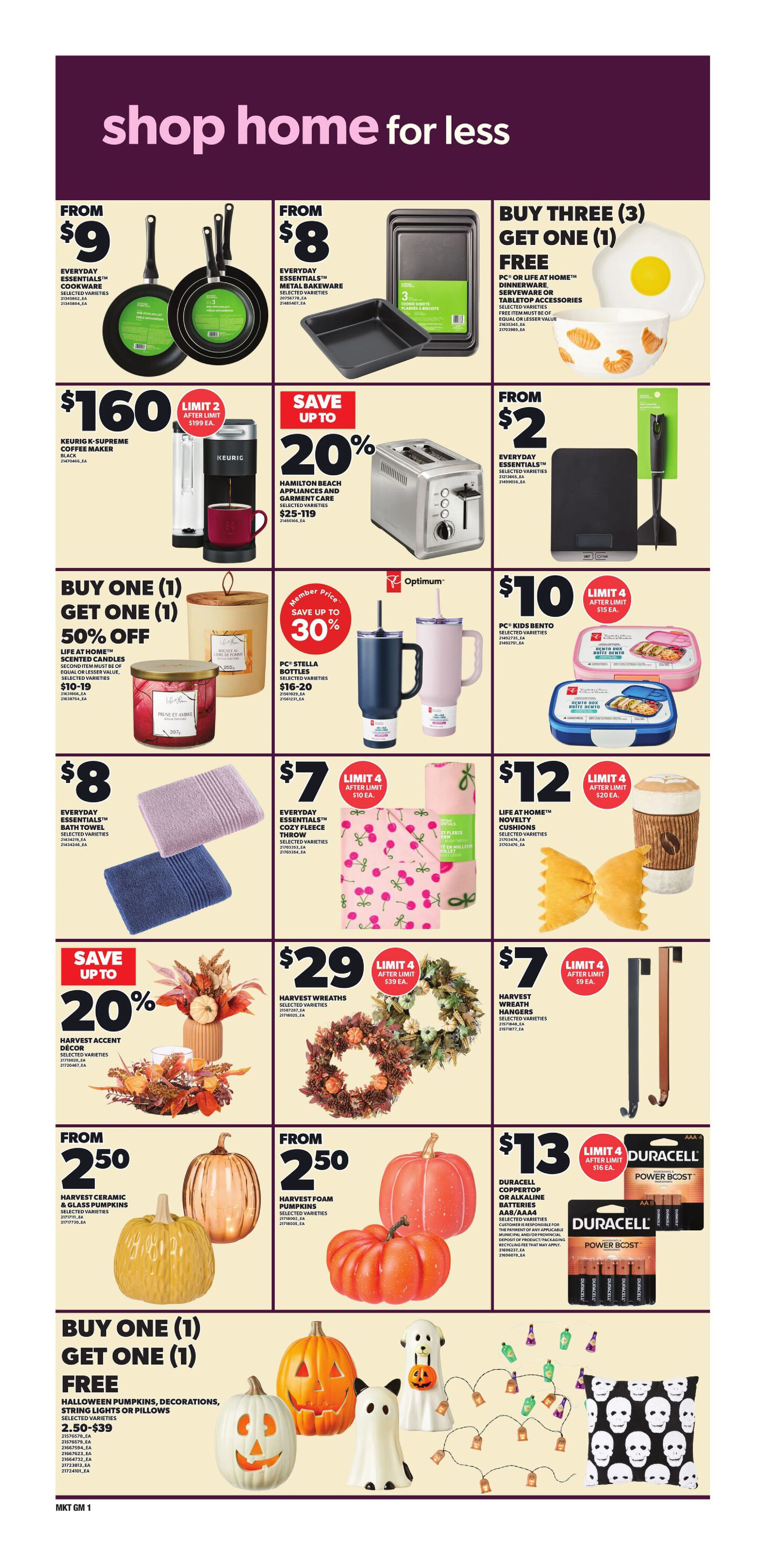 Loblaws Ontario Weekly Flyer - Valid Thursday, September 17 - Wednesday, September 23 - Page 14