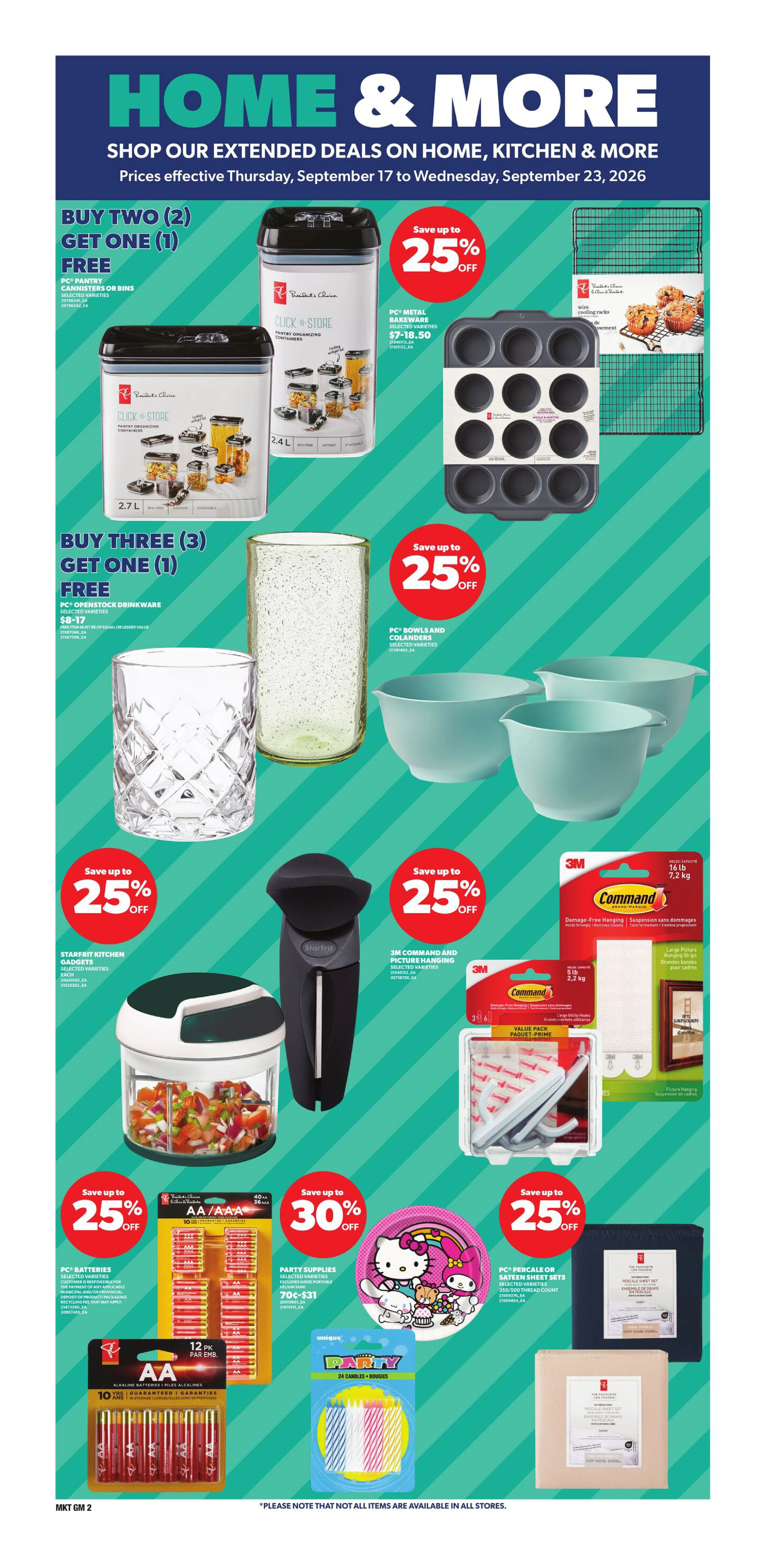 Loblaws Ontario Weekly Flyer - Valid Thursday, September 17 - Wednesday, September 23 - Page 15