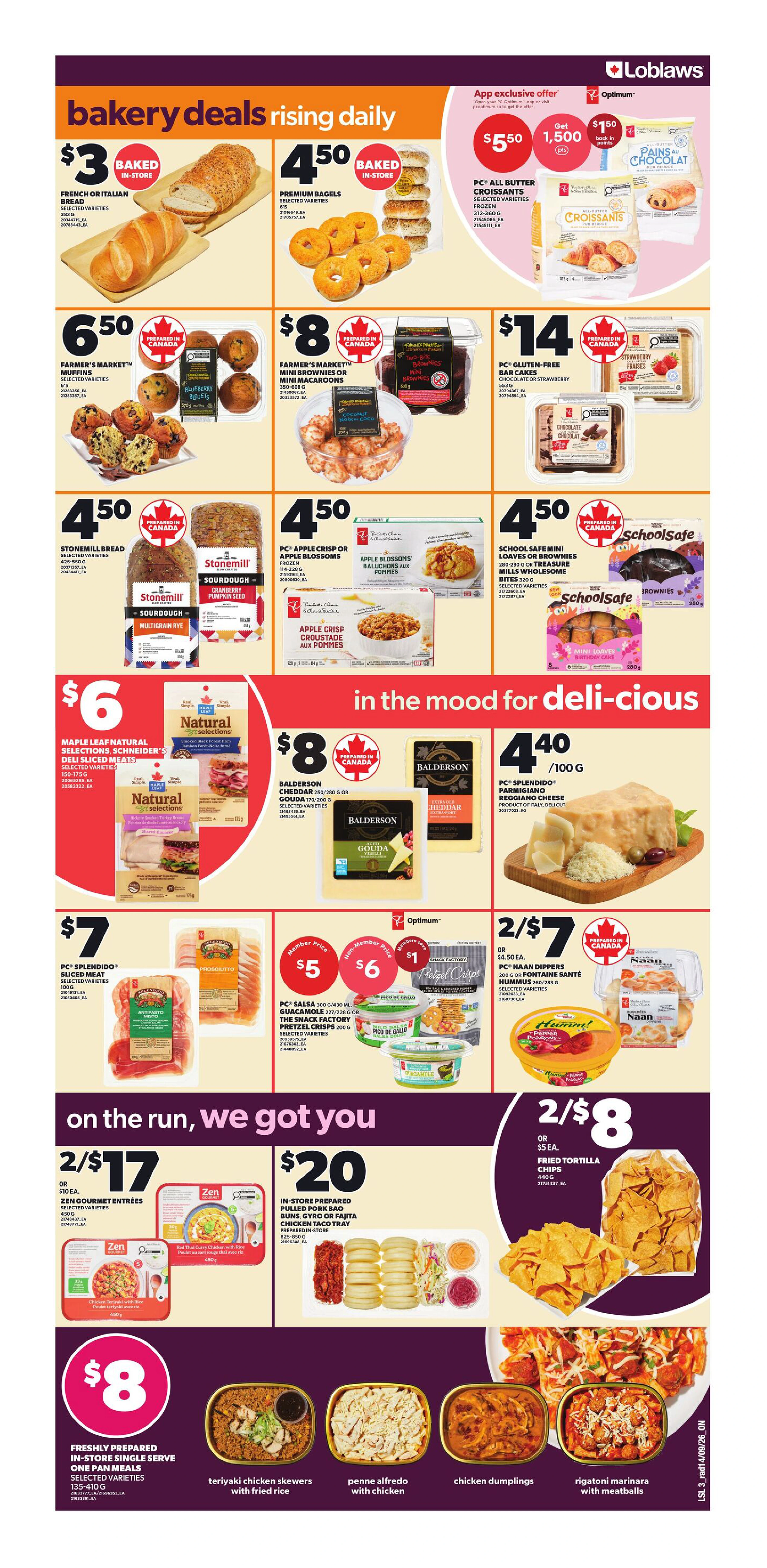 Loblaws Ontario Weekly Flyer - Valid Thursday, September 17 - Wednesday, September 23 - Page 4