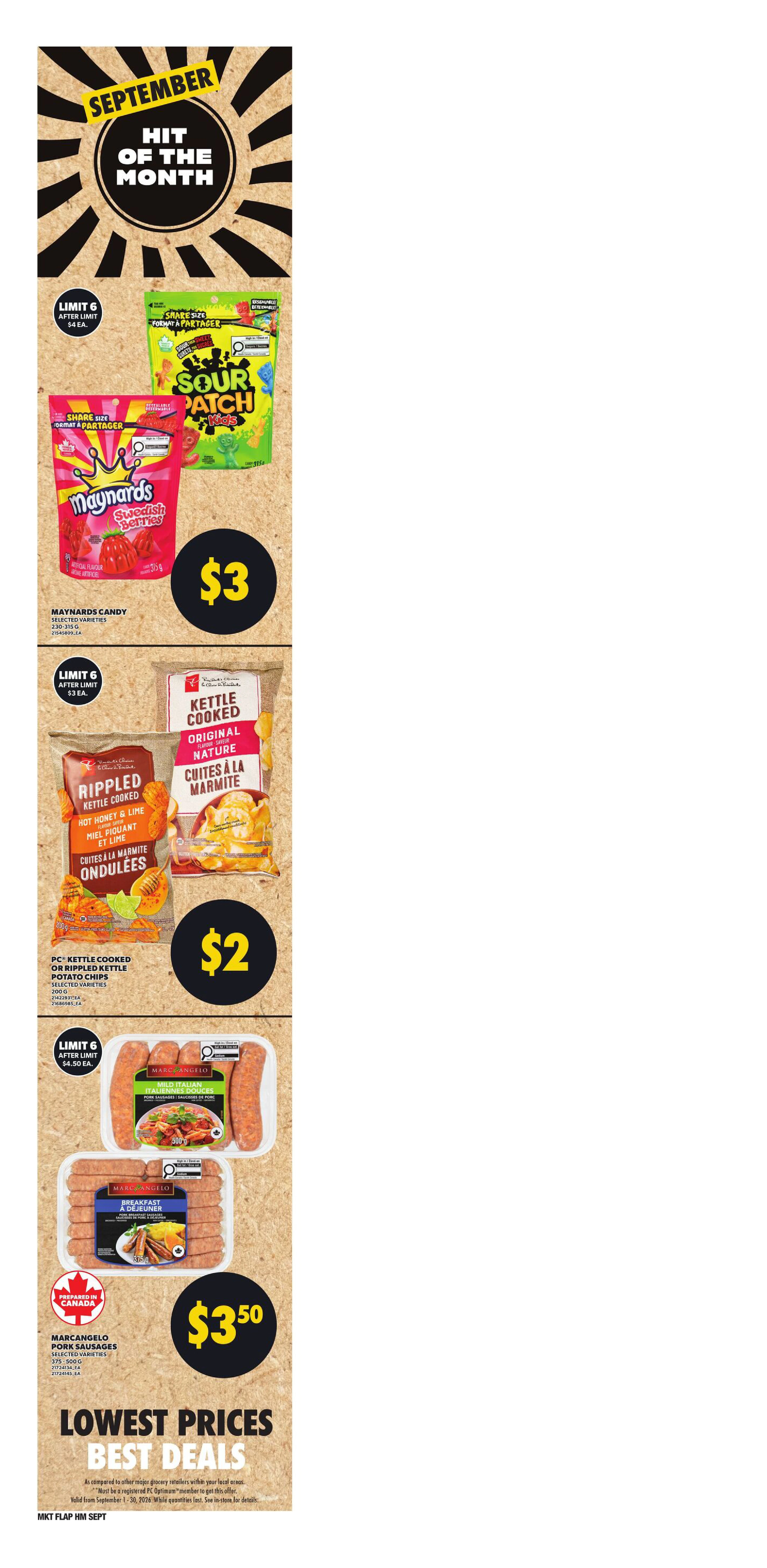 Loblaws Ontario Weekly Flyer - Valid Thursday, September 17 - Wednesday, September 23 - Page 5