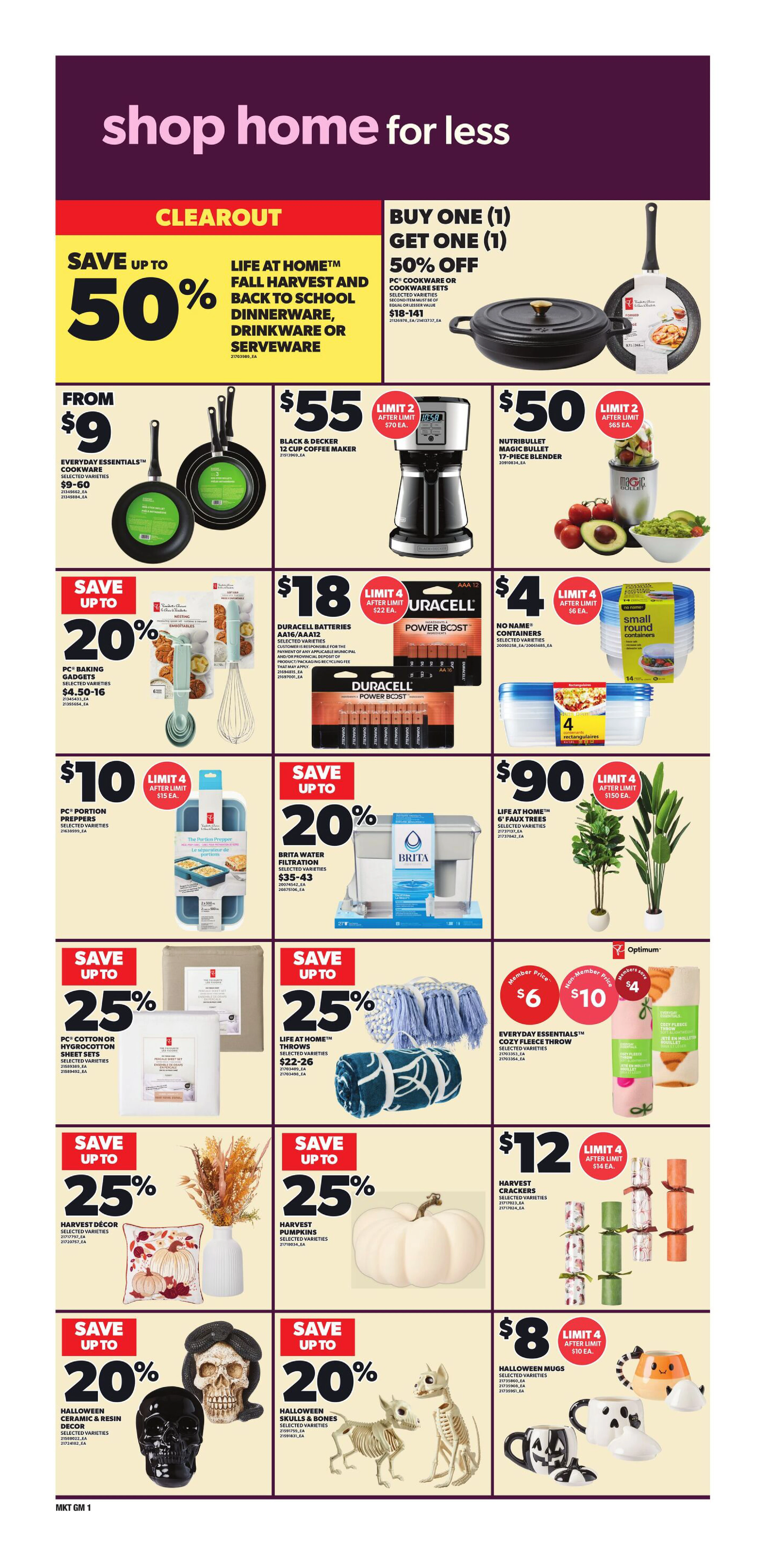 Loblaws Ontario Weekly Flyer - Valid Thursday, September 24 - Wednesday, September 30 - Page 13
