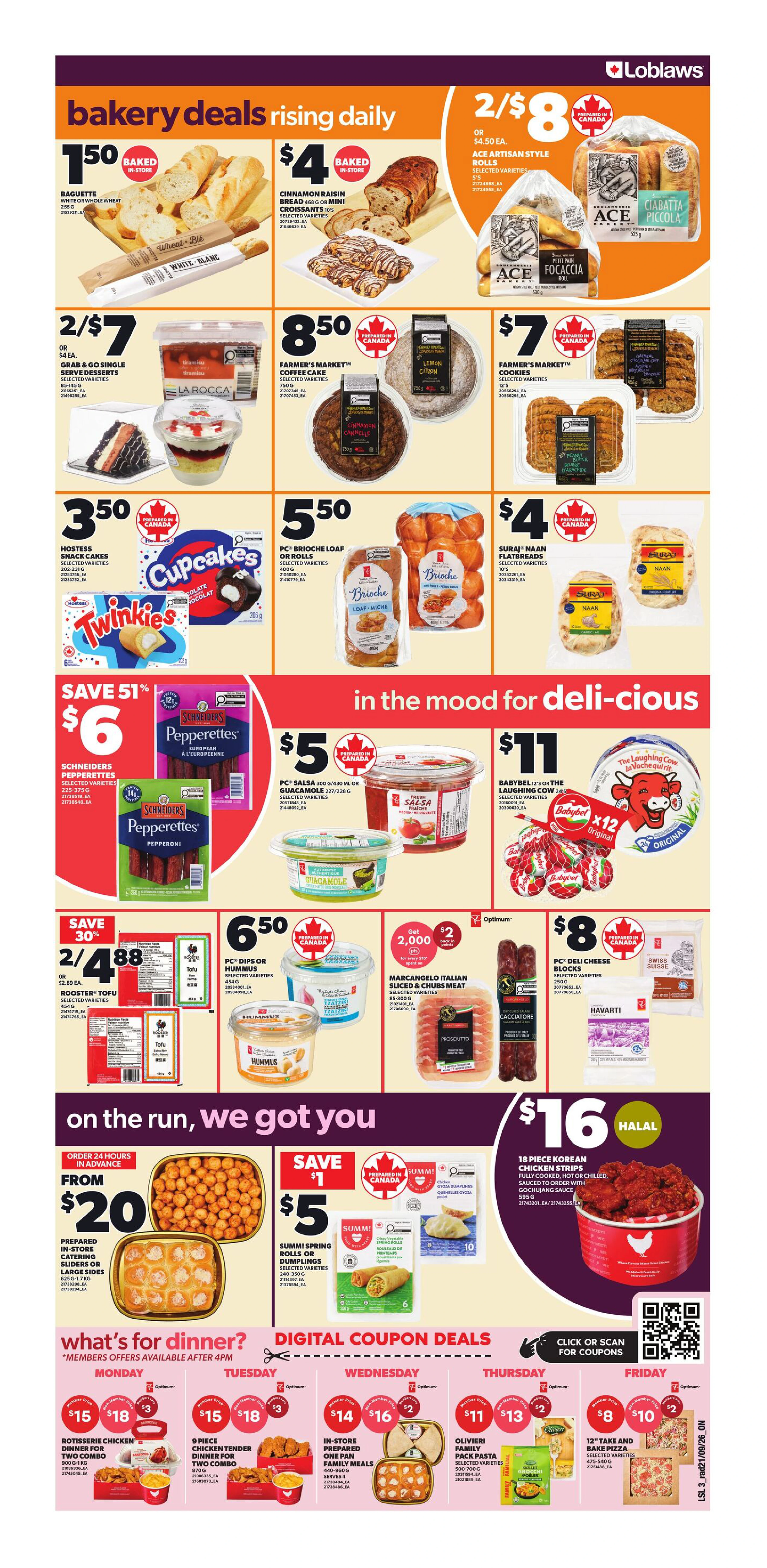 Loblaws Ontario Weekly Flyer - Valid Thursday, September 24 - Wednesday, September 30 - Page 4