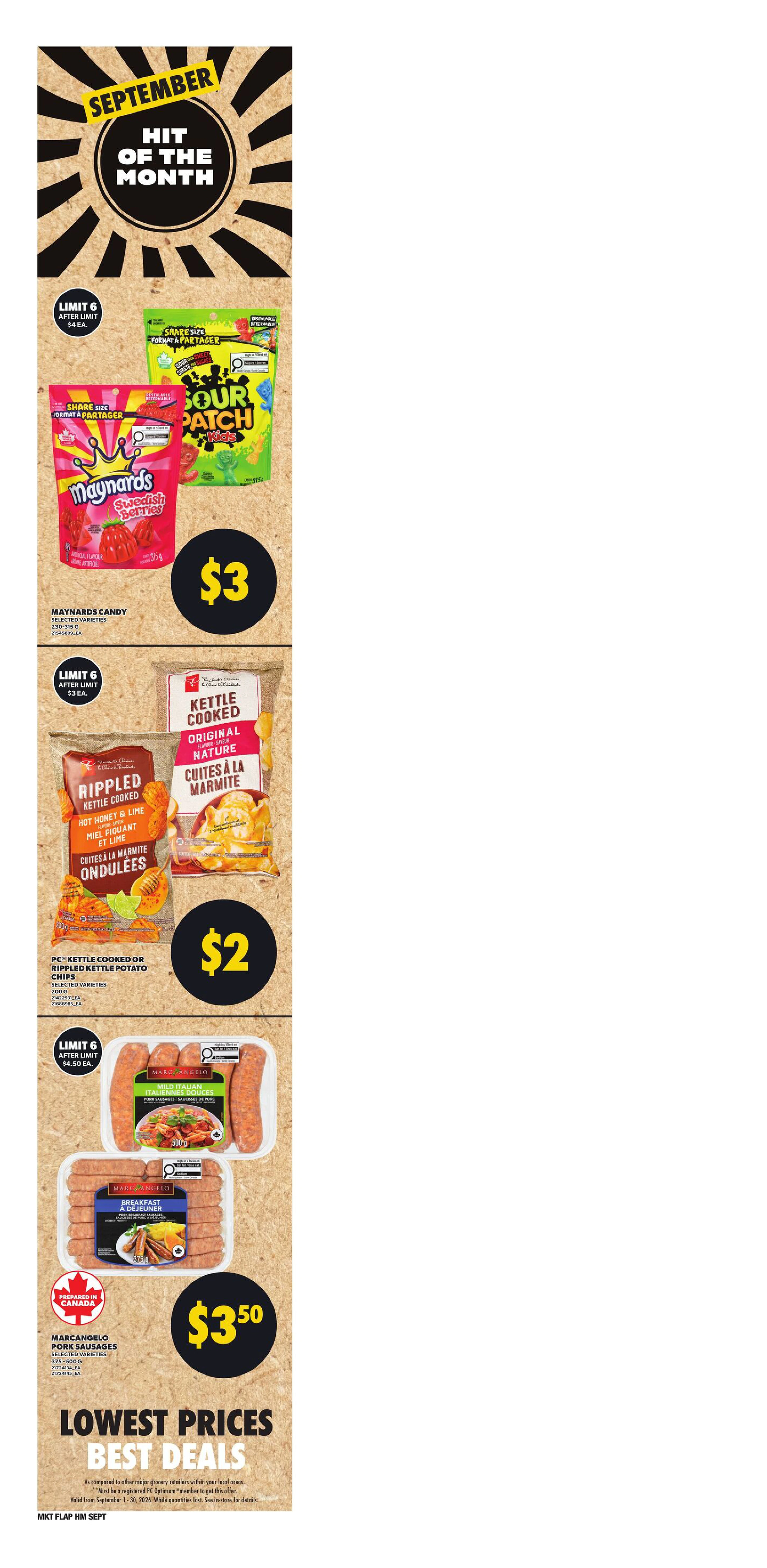 Loblaws Ontario Weekly Flyer - Valid Thursday, September 24 - Wednesday, September 30 - Page 5