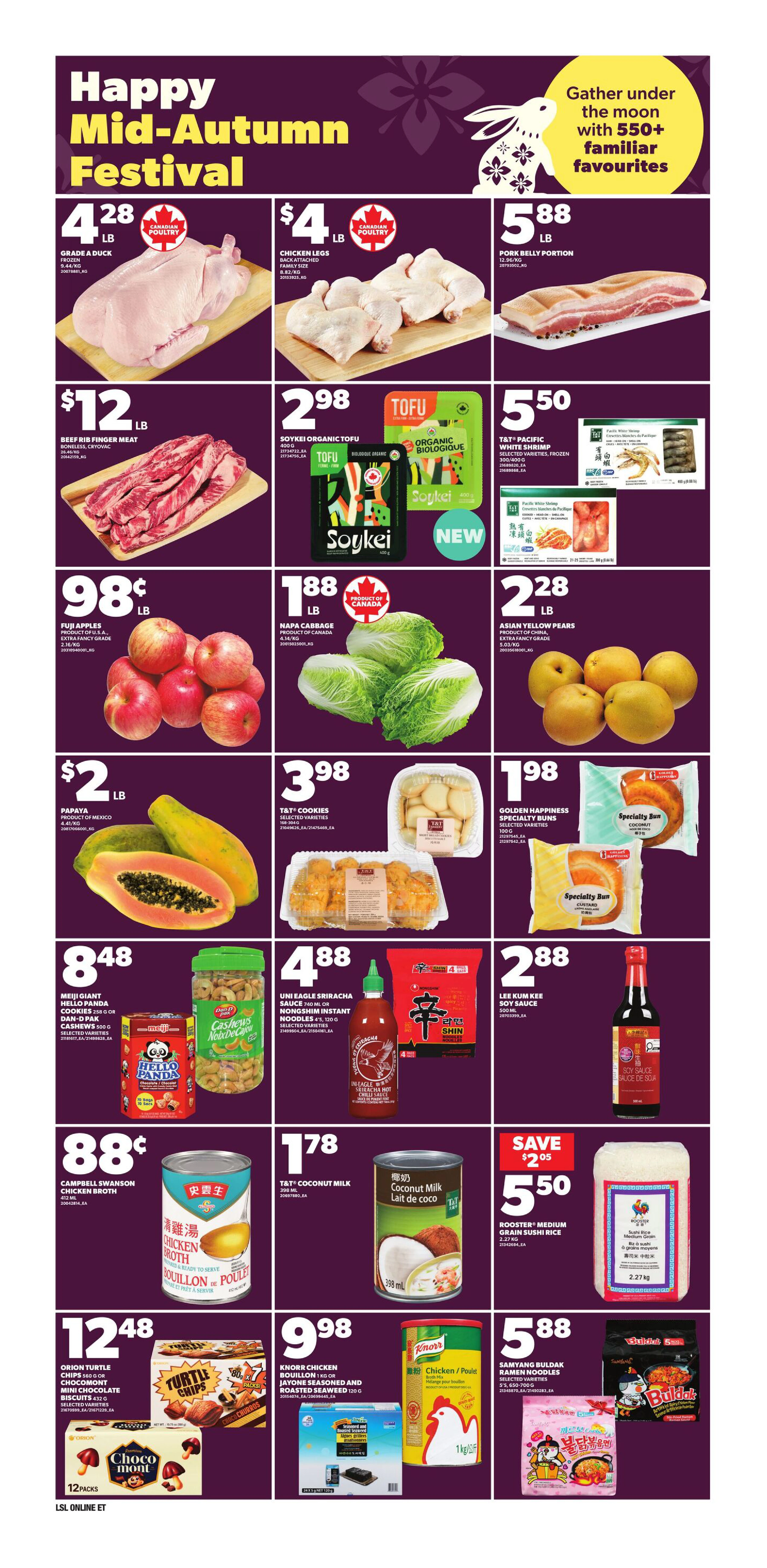 Loblaws Ontario Weekly Flyer - Valid Thursday, September 24 - Wednesday, September 30 - Page 9
