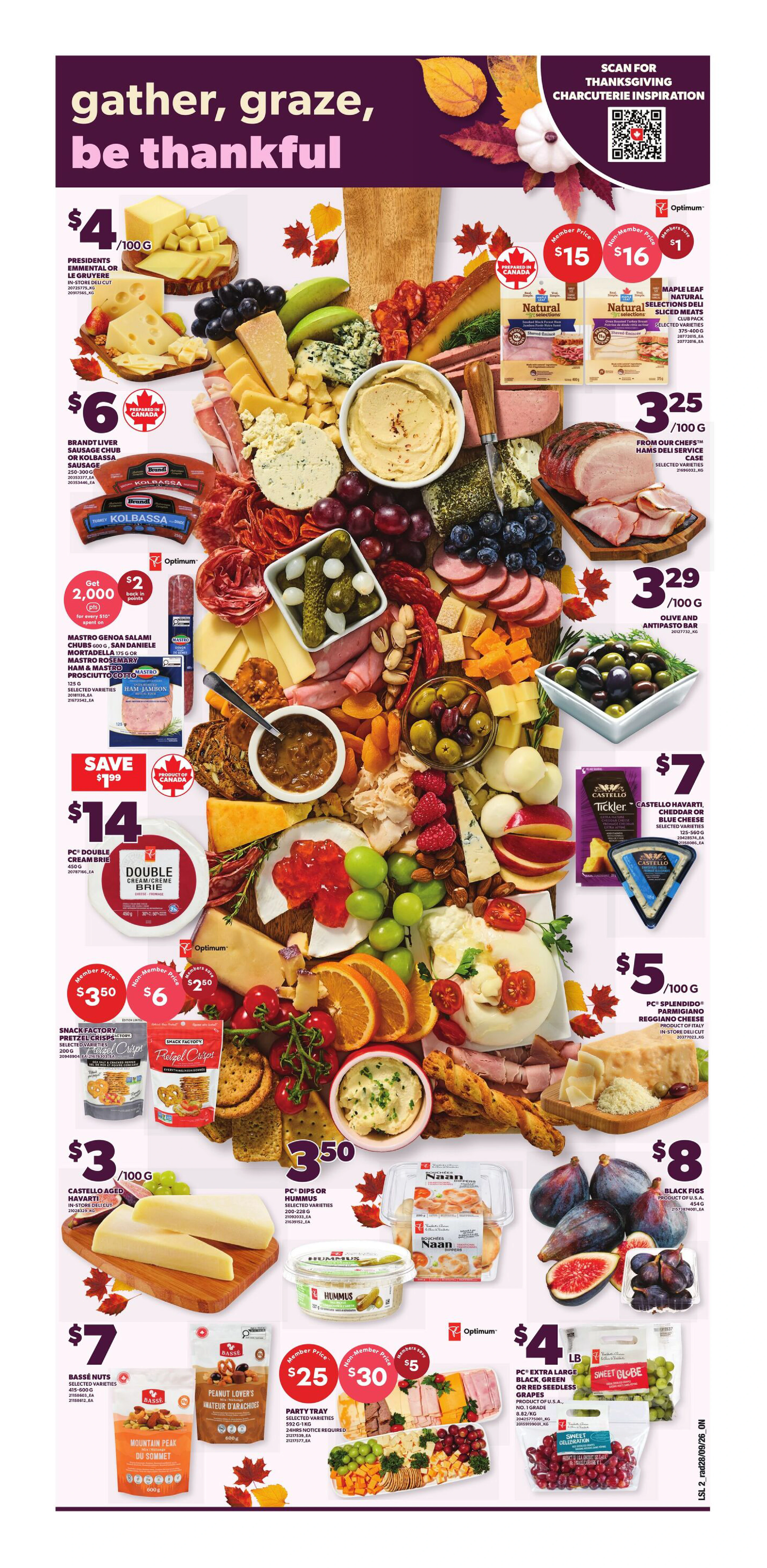 Loblaws Ontario Weekly Flyer - Valid Thursday, October 1 - Wednesday, October 7 - Page 3
