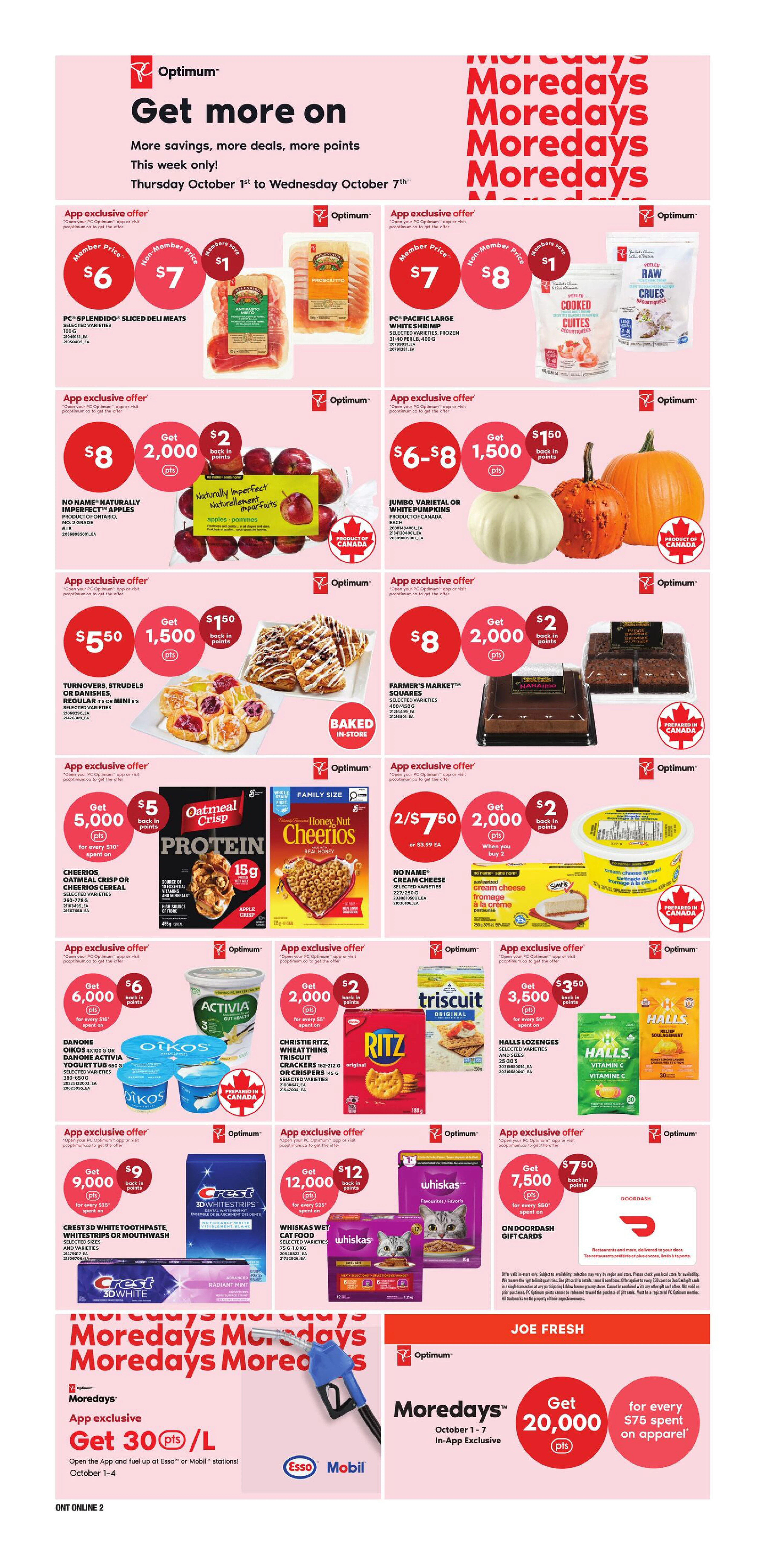 Loblaws Ontario Weekly Flyer - Valid Thursday, October 1 - Wednesday, October 7 - Page 7