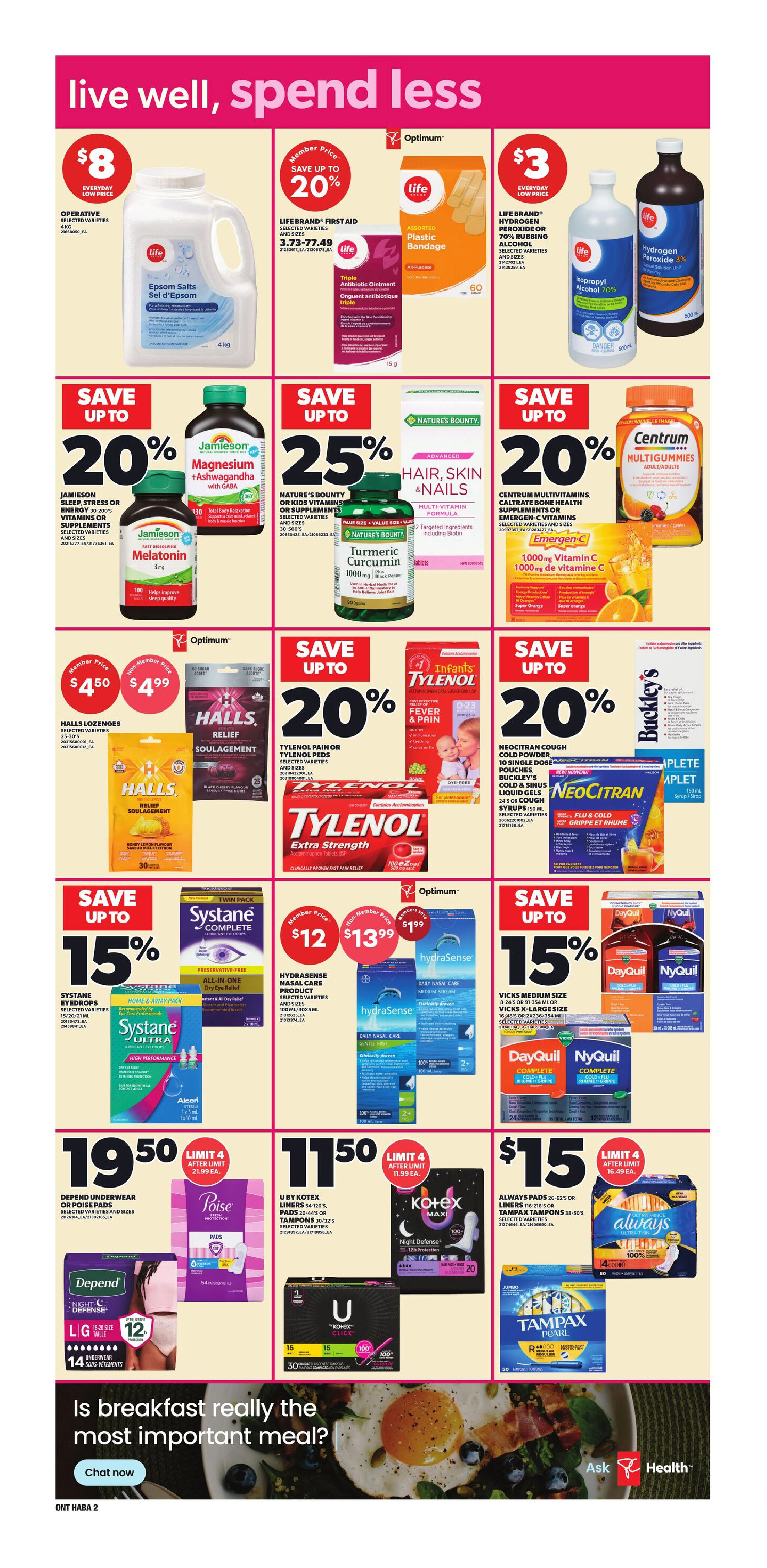 Loblaws Ontario Weekly Flyer - Valid Thursday, October 15 - Wednesday, October 21 - Page 14