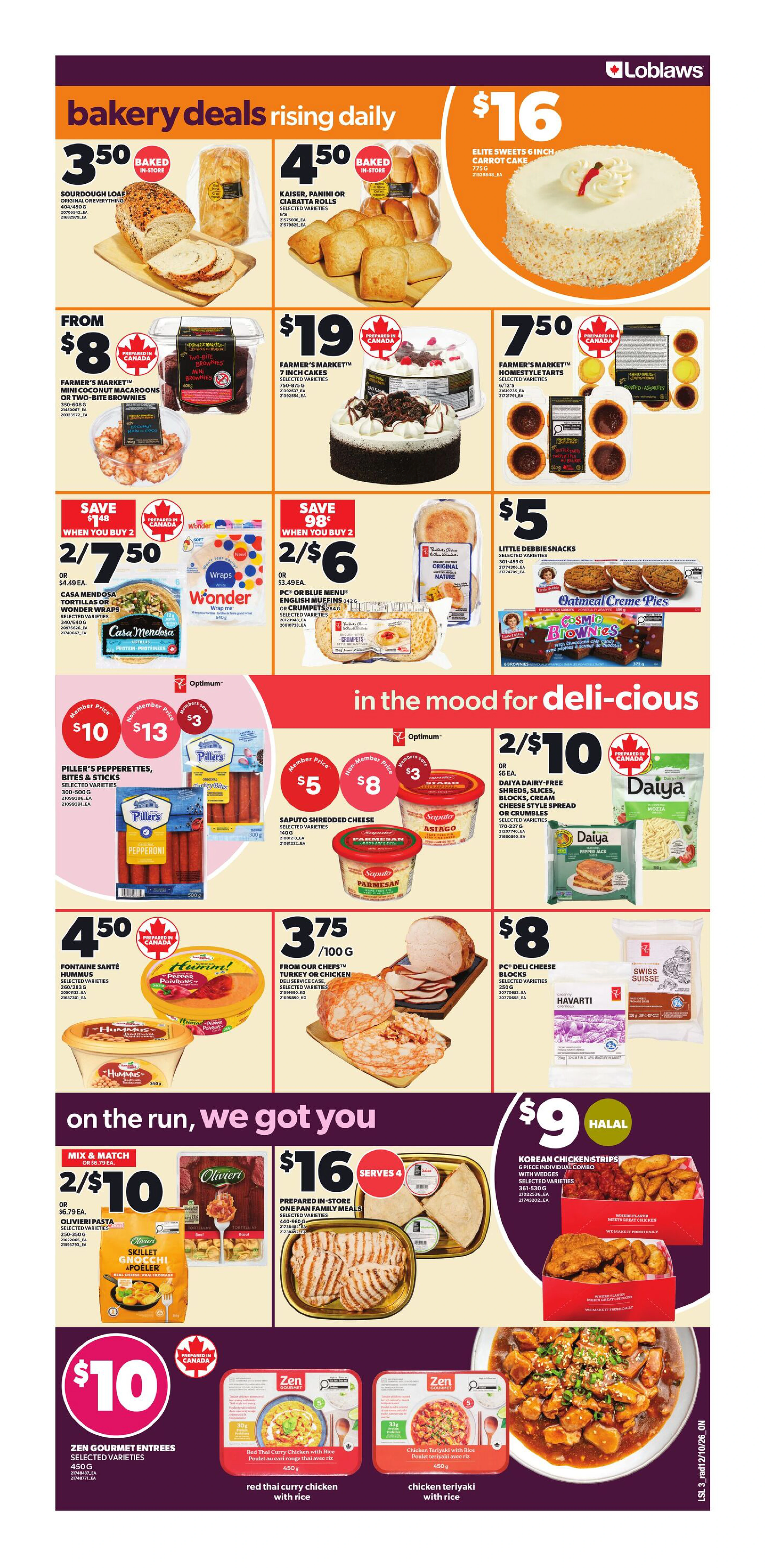 Loblaws Ontario Weekly Flyer - Valid Thursday, October 15 - Wednesday, October 21 - Page 4