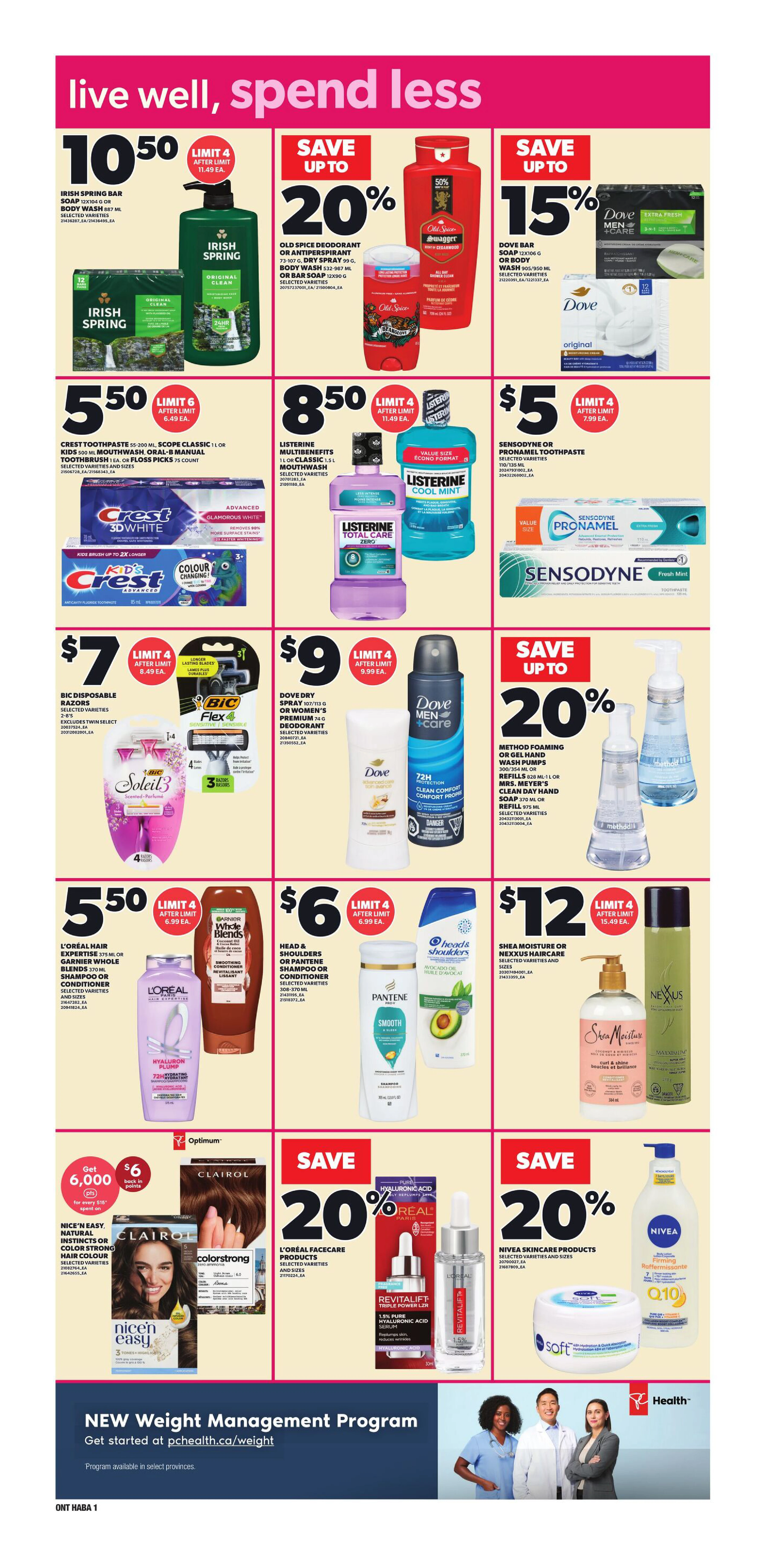 Loblaws Ontario Weekly Flyer - Valid Thursday, October 22 - Wednesday, October 28 - Page 14