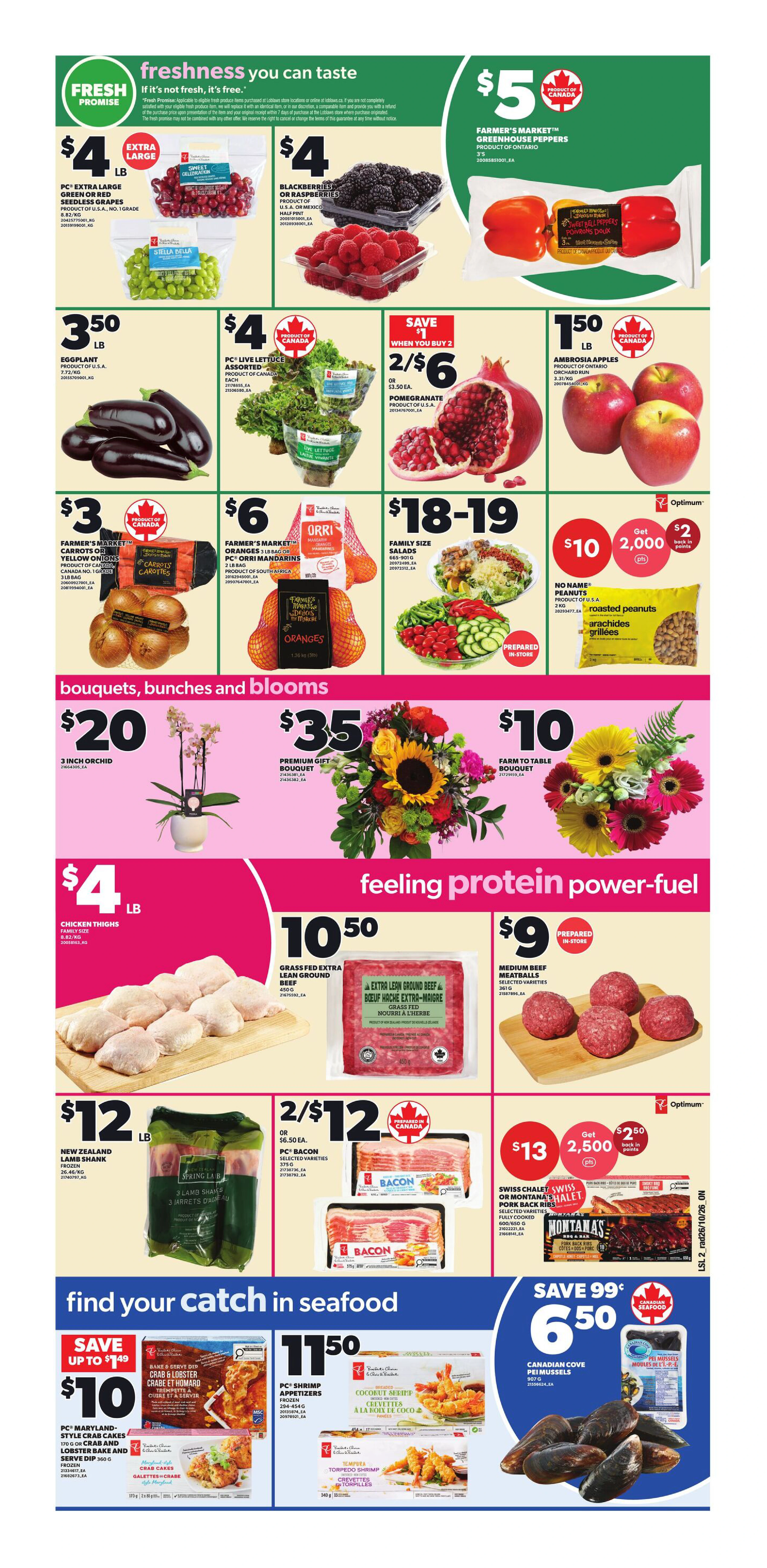 Loblaws Ontario Weekly Flyer - Valid Thursday, October 29 - Wednesday, November 04 - Page 3