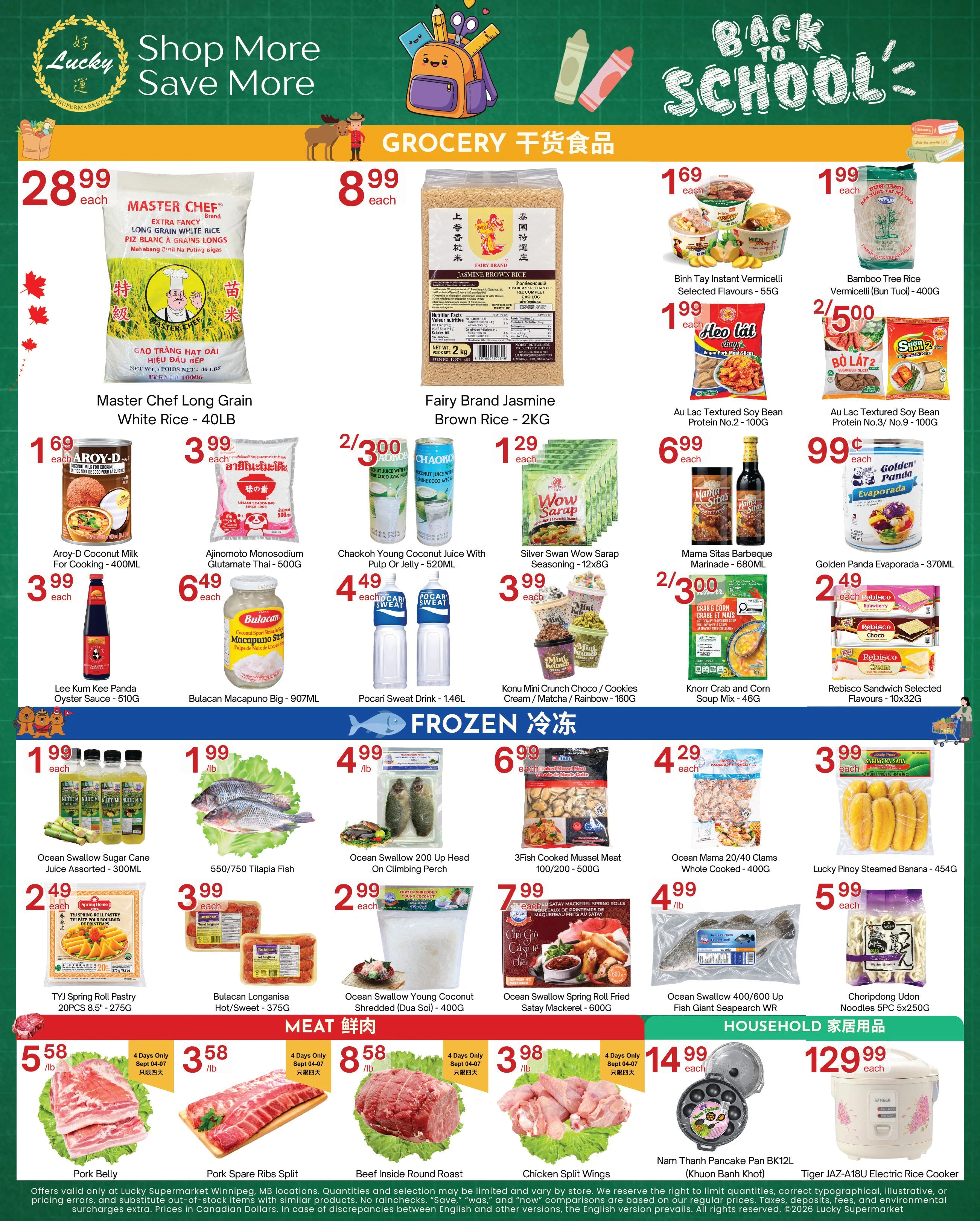Lucky Supermarket Winnipeg Weekly Flyer - Page 2