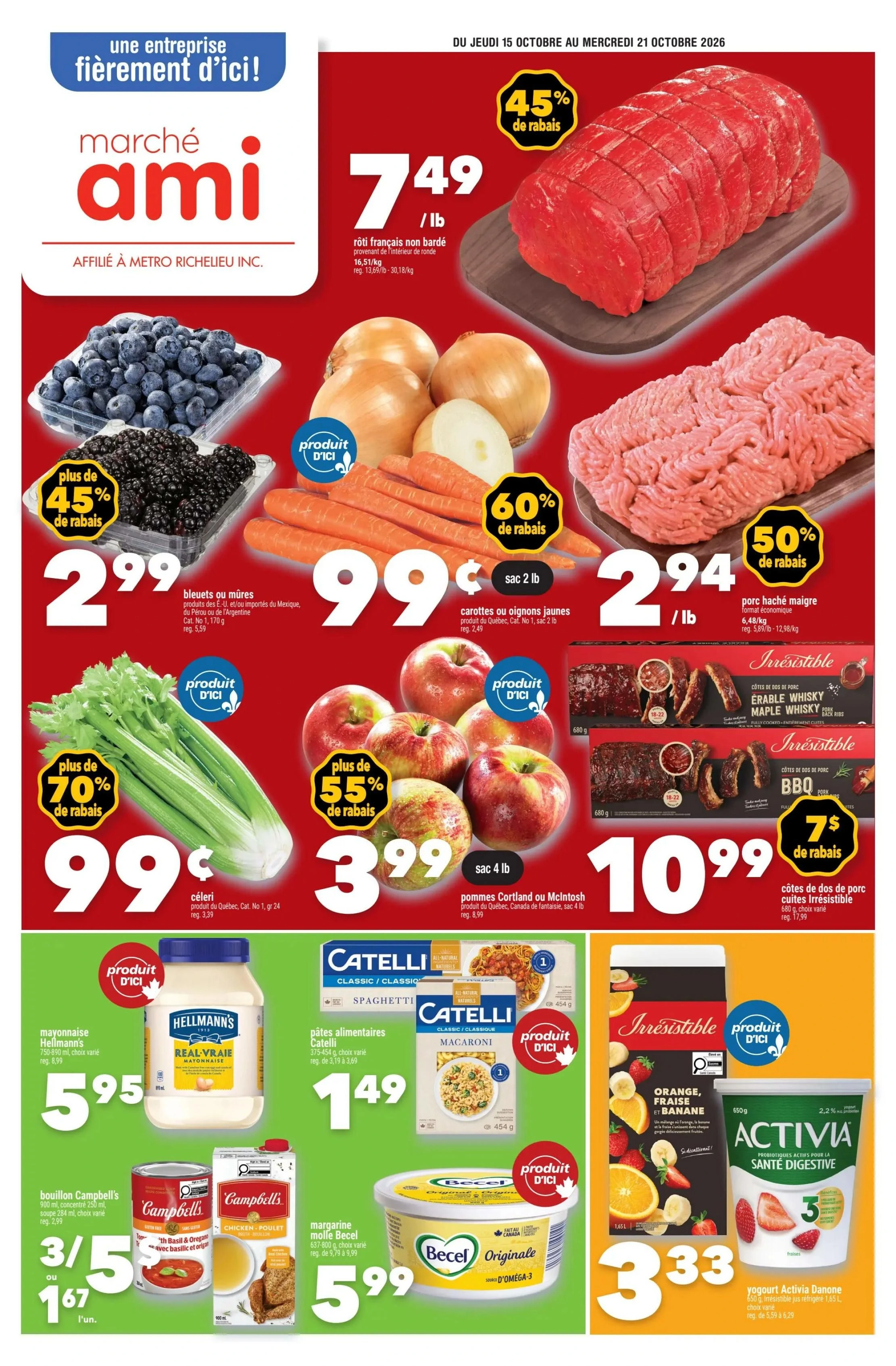 Marche Ami Weekly Flyer - Page 1