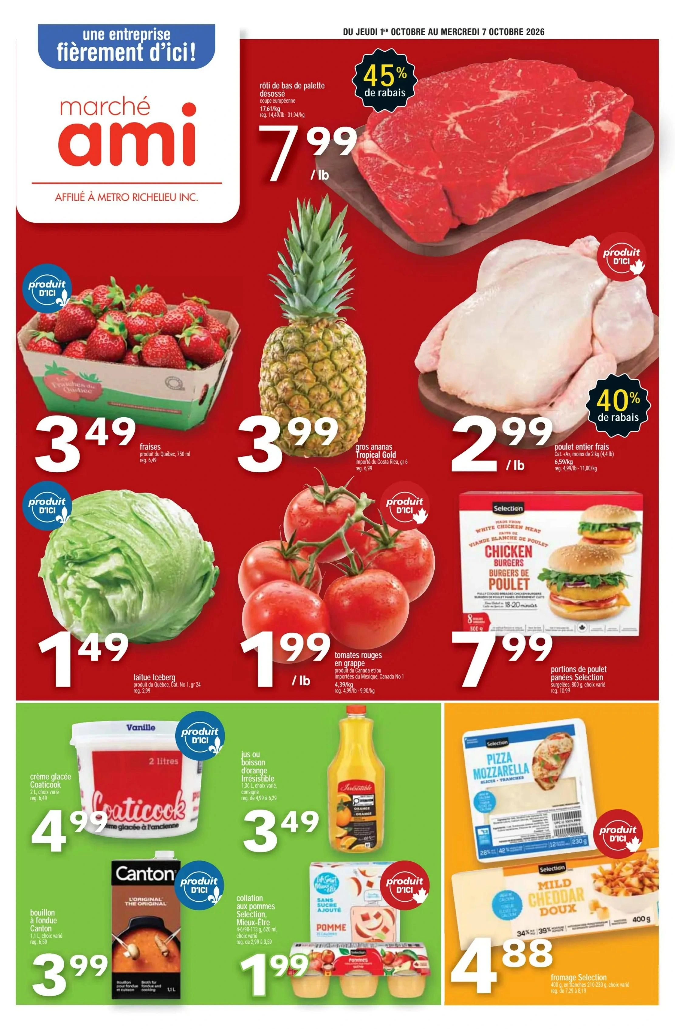 Marche Ami Weekly Flyer - Page 1