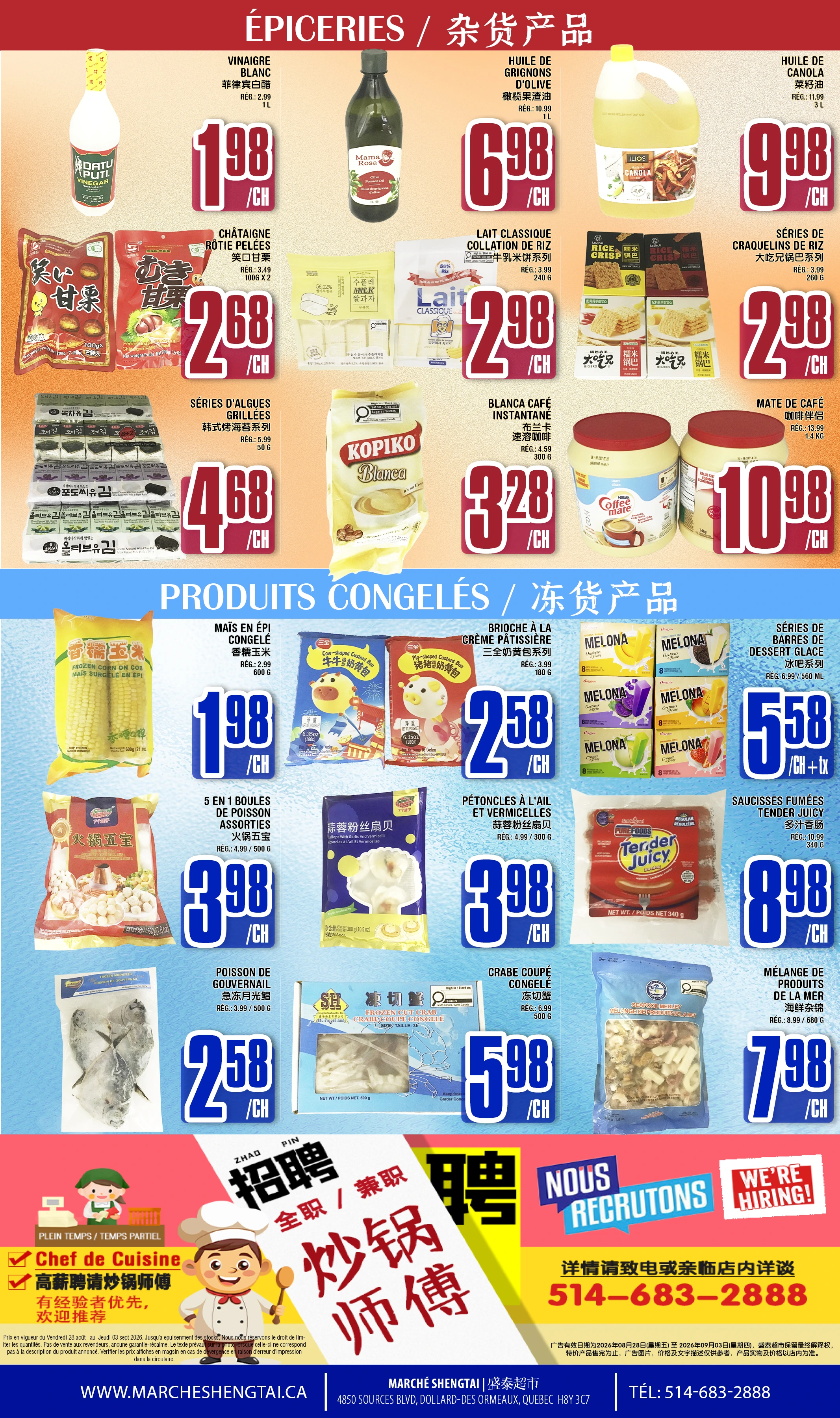 Marche Sheng Tai Quebec Weekly Flyer - Page 4