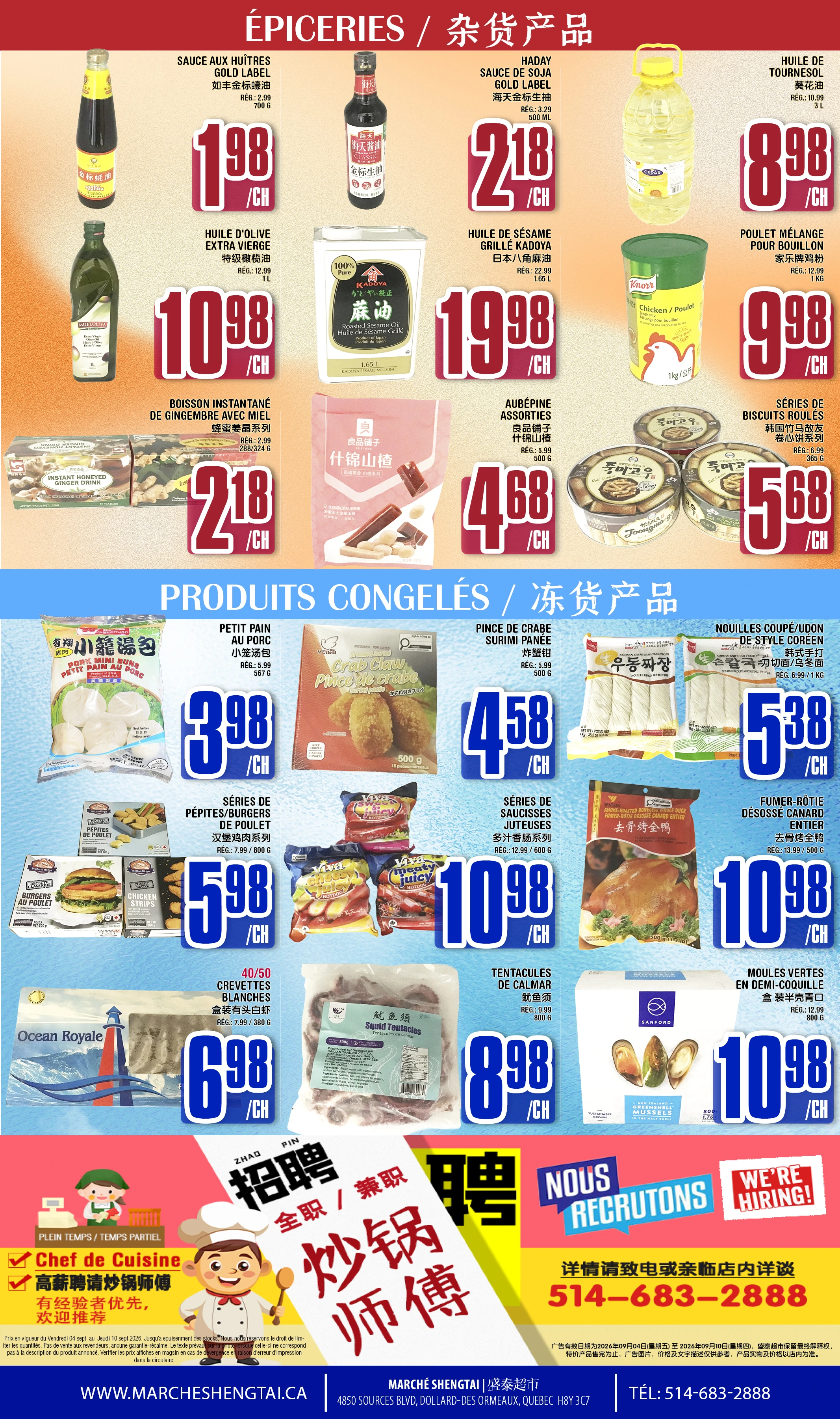 Marche Sheng Tai Quebec Weekly Flyer - Page 4