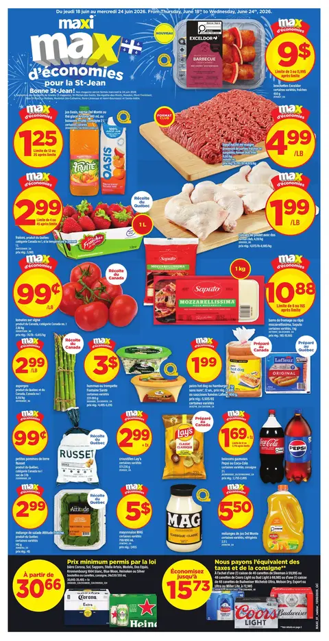 Weekly Flyer - Valid Thursday, June 18 - Wednesday, June 24