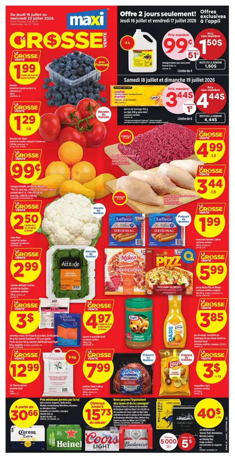 Weekly Flyer - Valid Thursday, July 16 - Wednesday, July 22