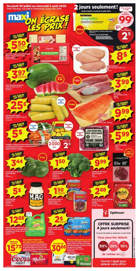 Weekly Flyer - Valid Thursday, July 30 - Wednesday, August 05