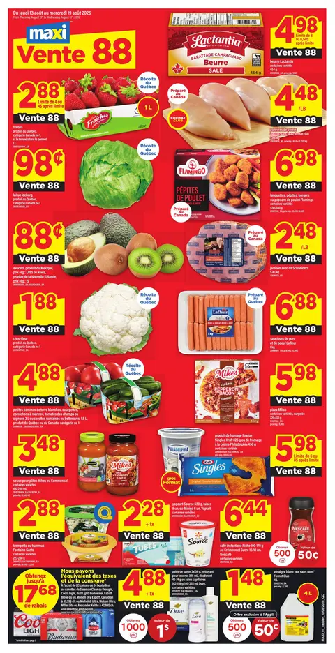 Weekly Flyer - Valid Thursday, August 13 - Wednesday, August 19