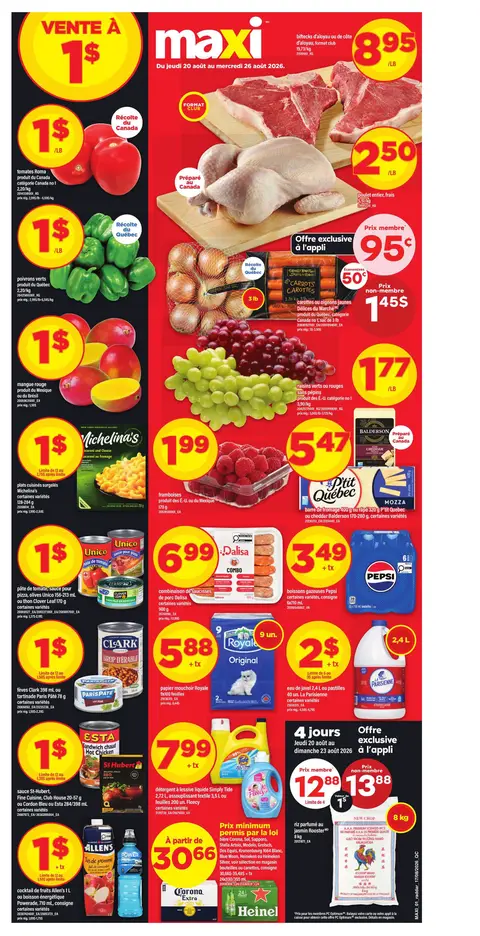 Weekly Flyer - Valid Thursday, August 20 - Wednesday, August 26