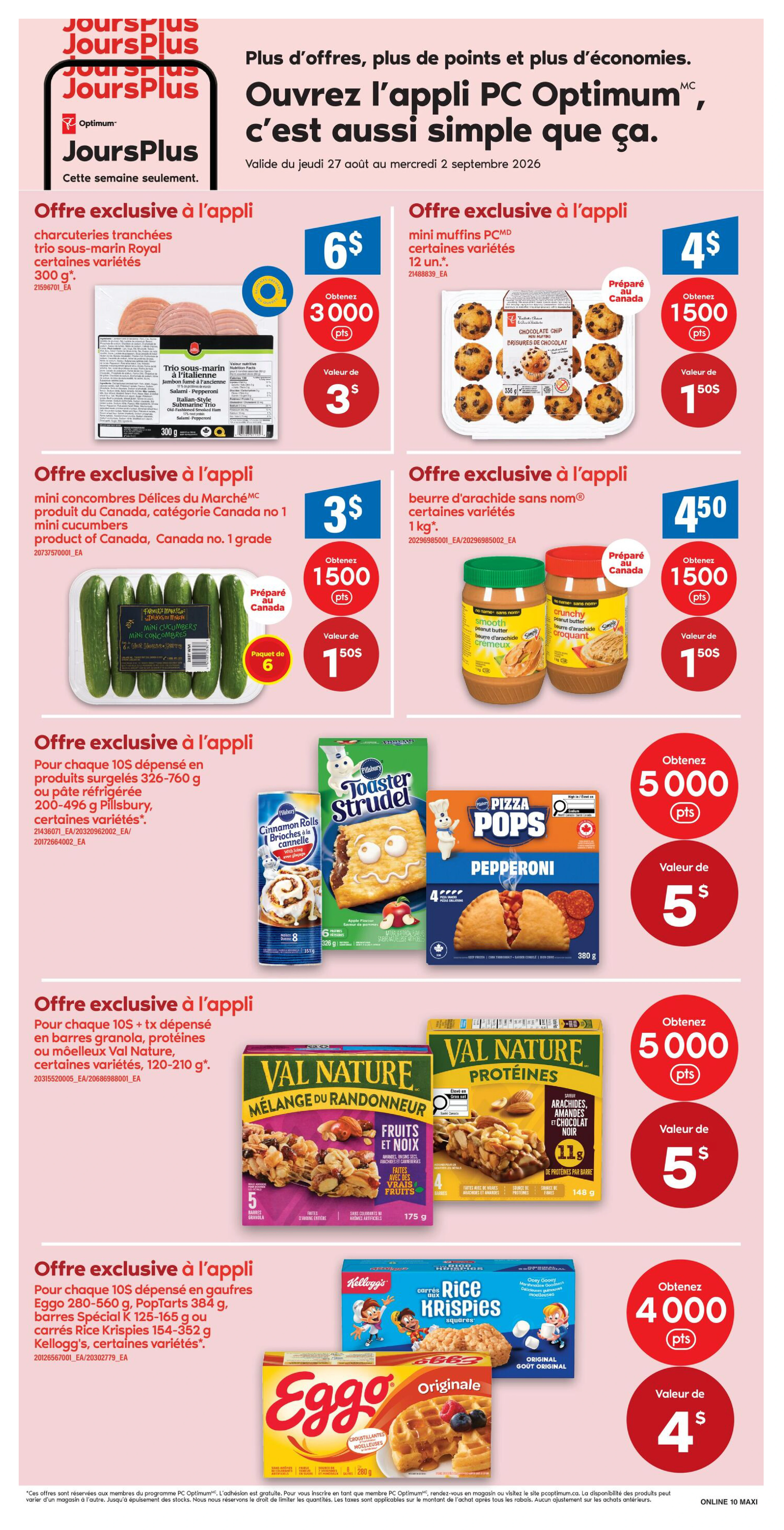 Maxi Weekly Flyer - Valid Thursday, August 27 - Wednesday, September 02 - Page 14