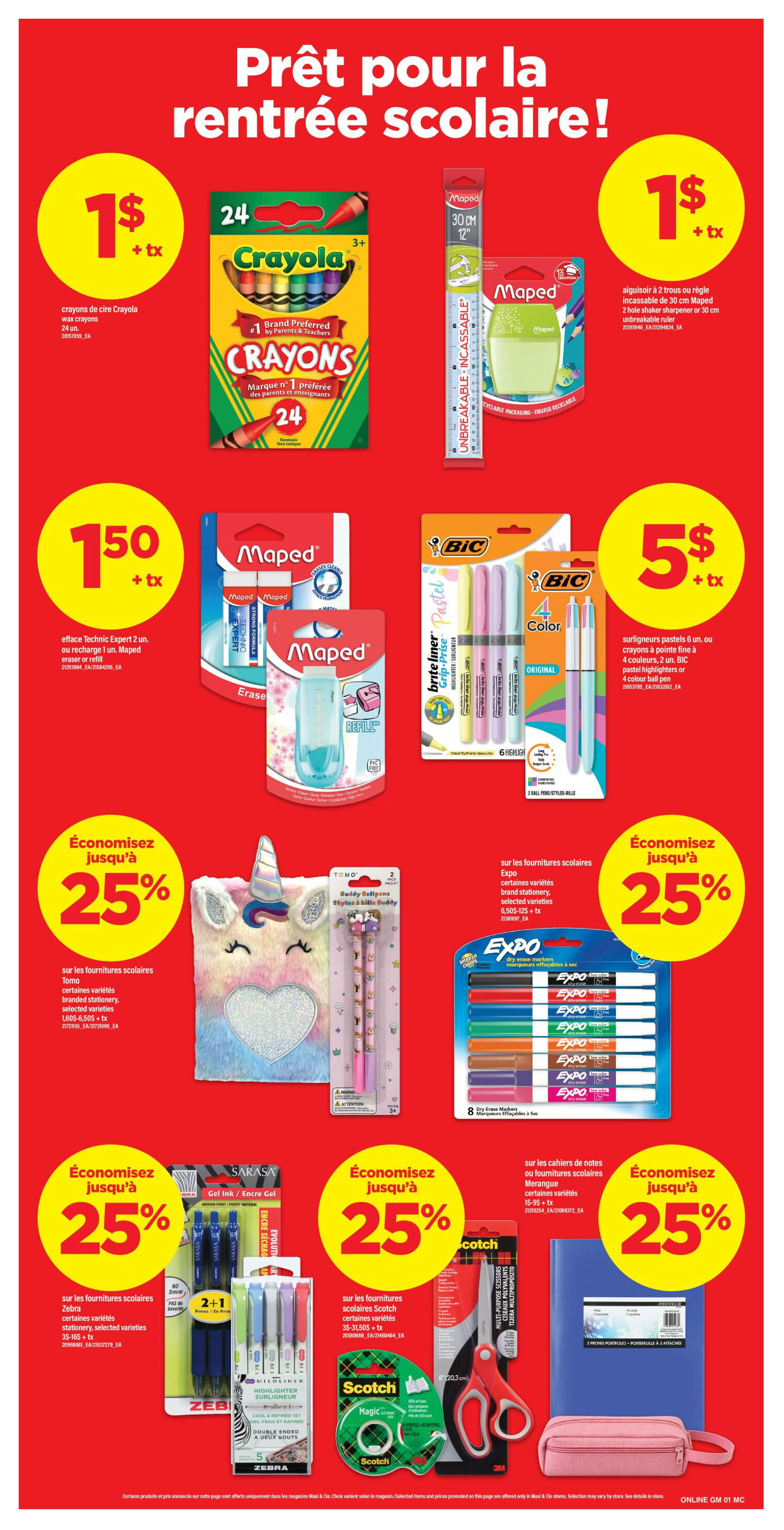 Maxi Weekly Flyer - Valid Thursday, August 27 - Wednesday, September 02 - Page 19