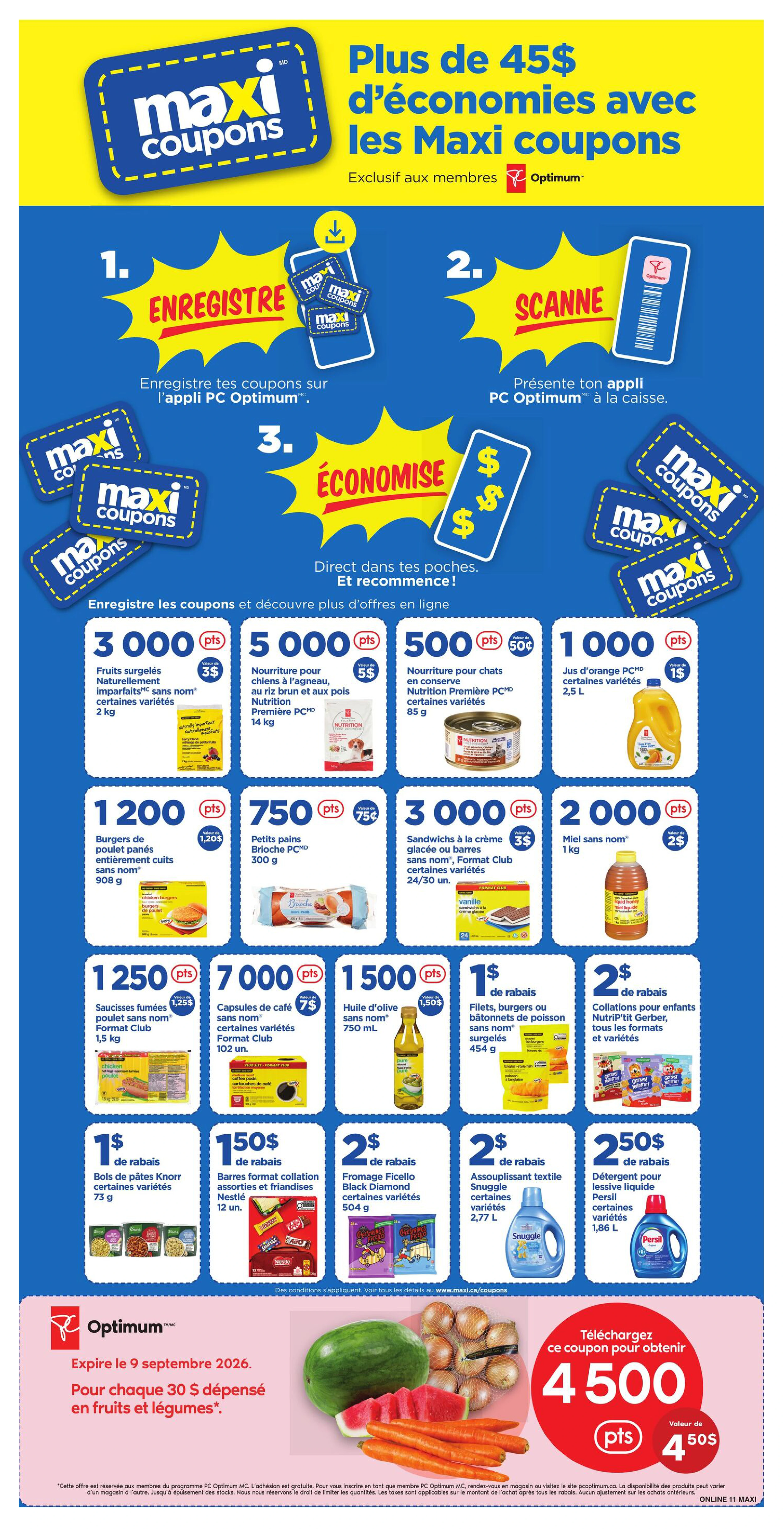 Maxi Weekly Flyer - Valid Thursday, September 03 - Wednesday, September 09 - Page 13