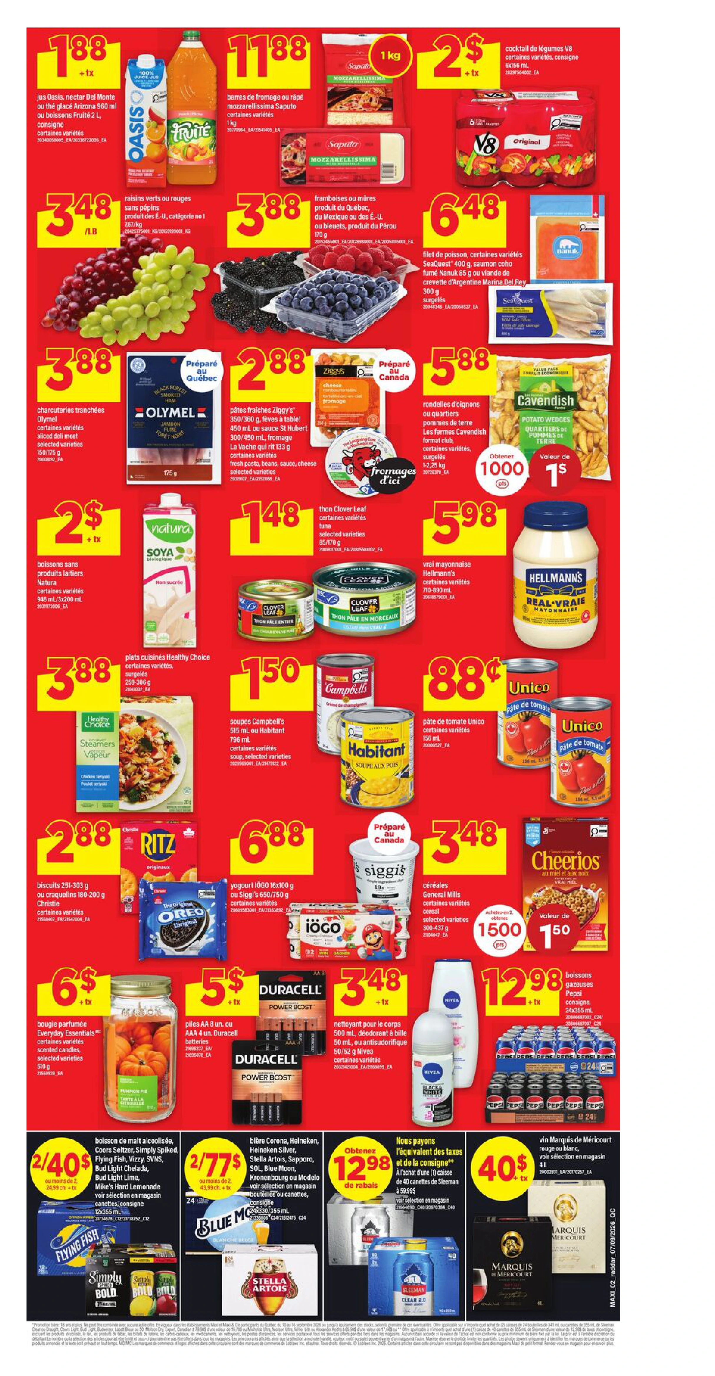 Maxi Weekly Flyer - Valid Thursday, September 10 - Wednesday, September 16 - Page 2