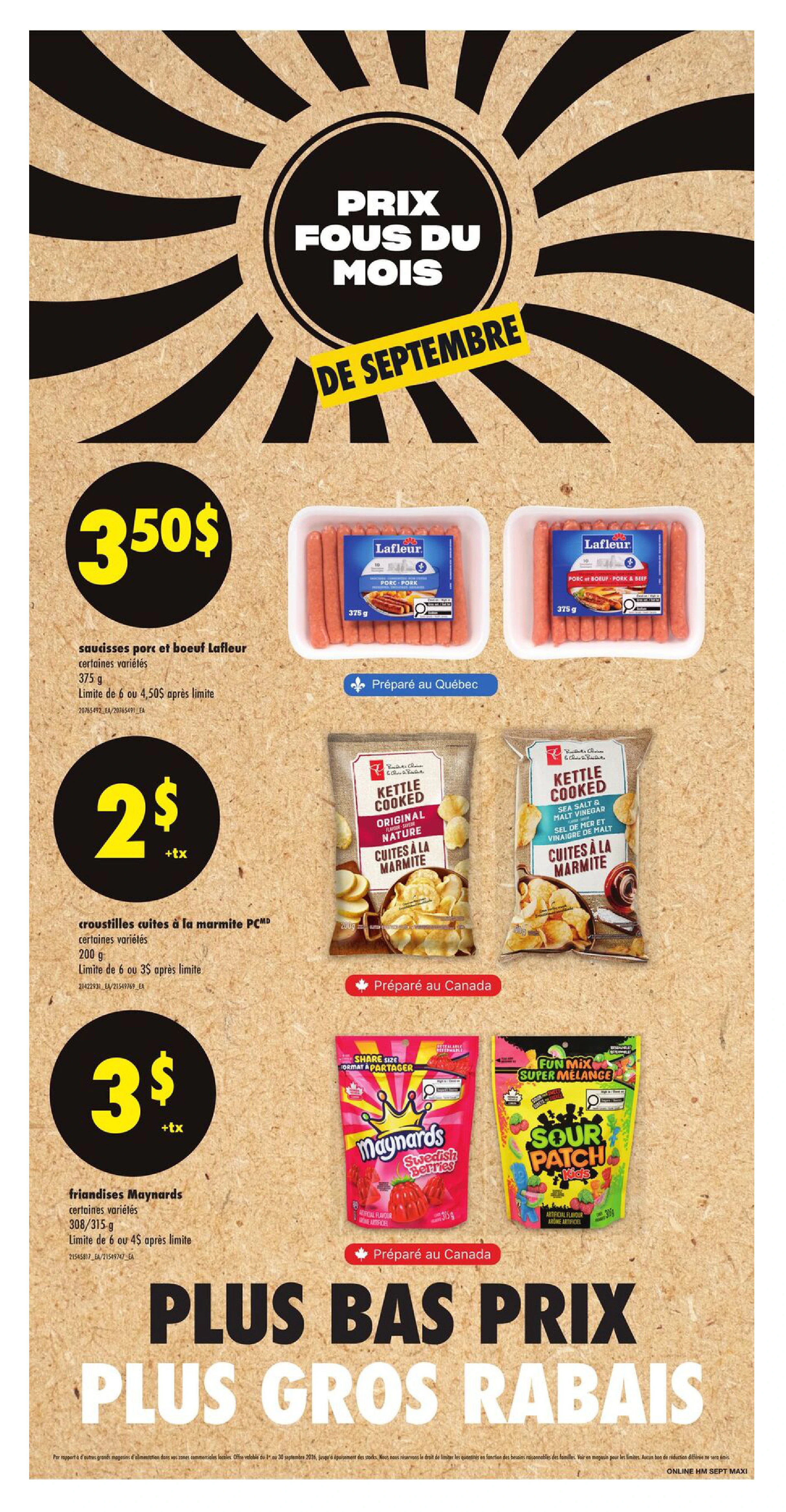Maxi Weekly Flyer - Valid Thursday, September 10 - Wednesday, September 16 - Page 4