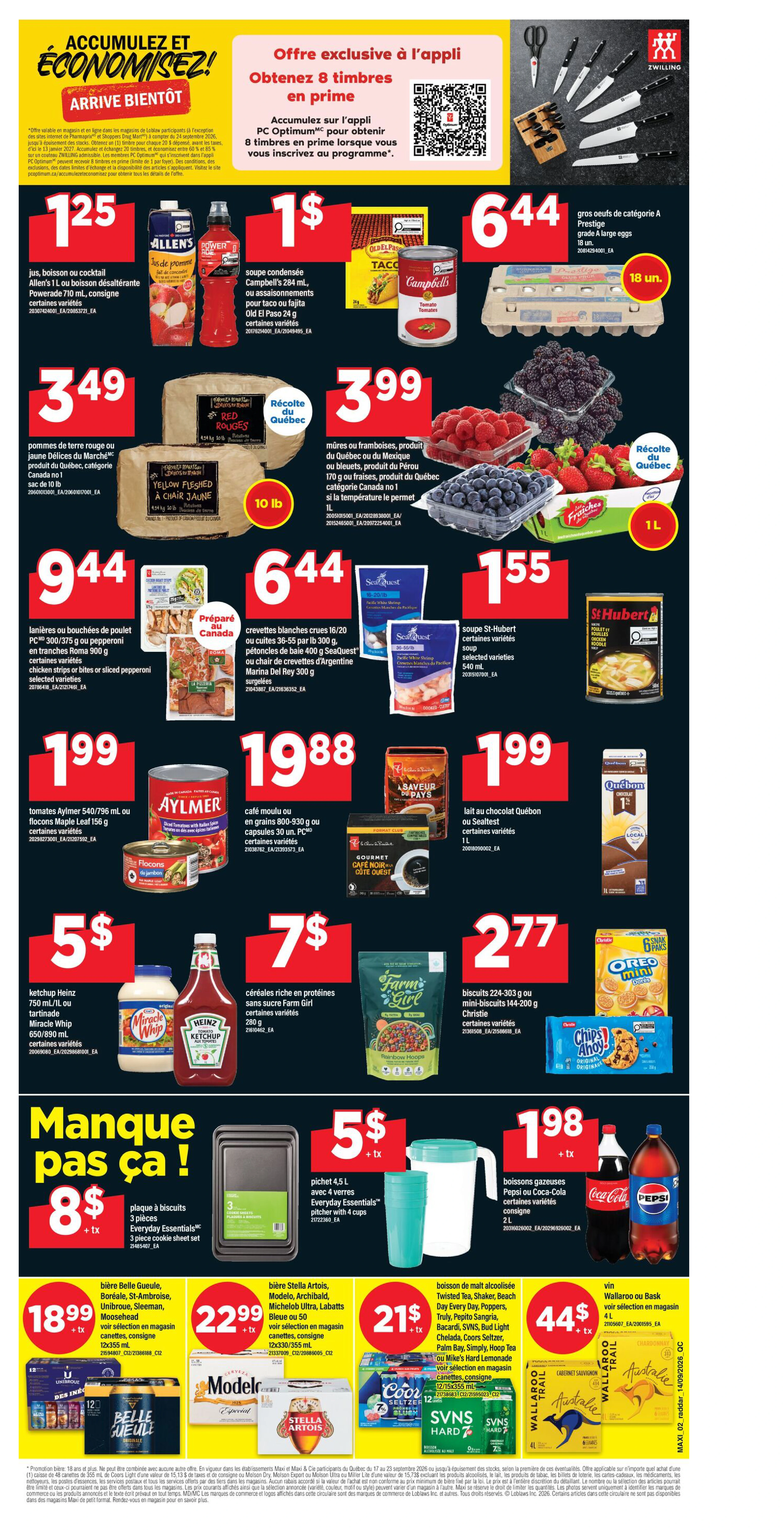 Maxi Weekly Flyer - Valid Thursday, September 17 - Wednesday, September 23 - Page 2
