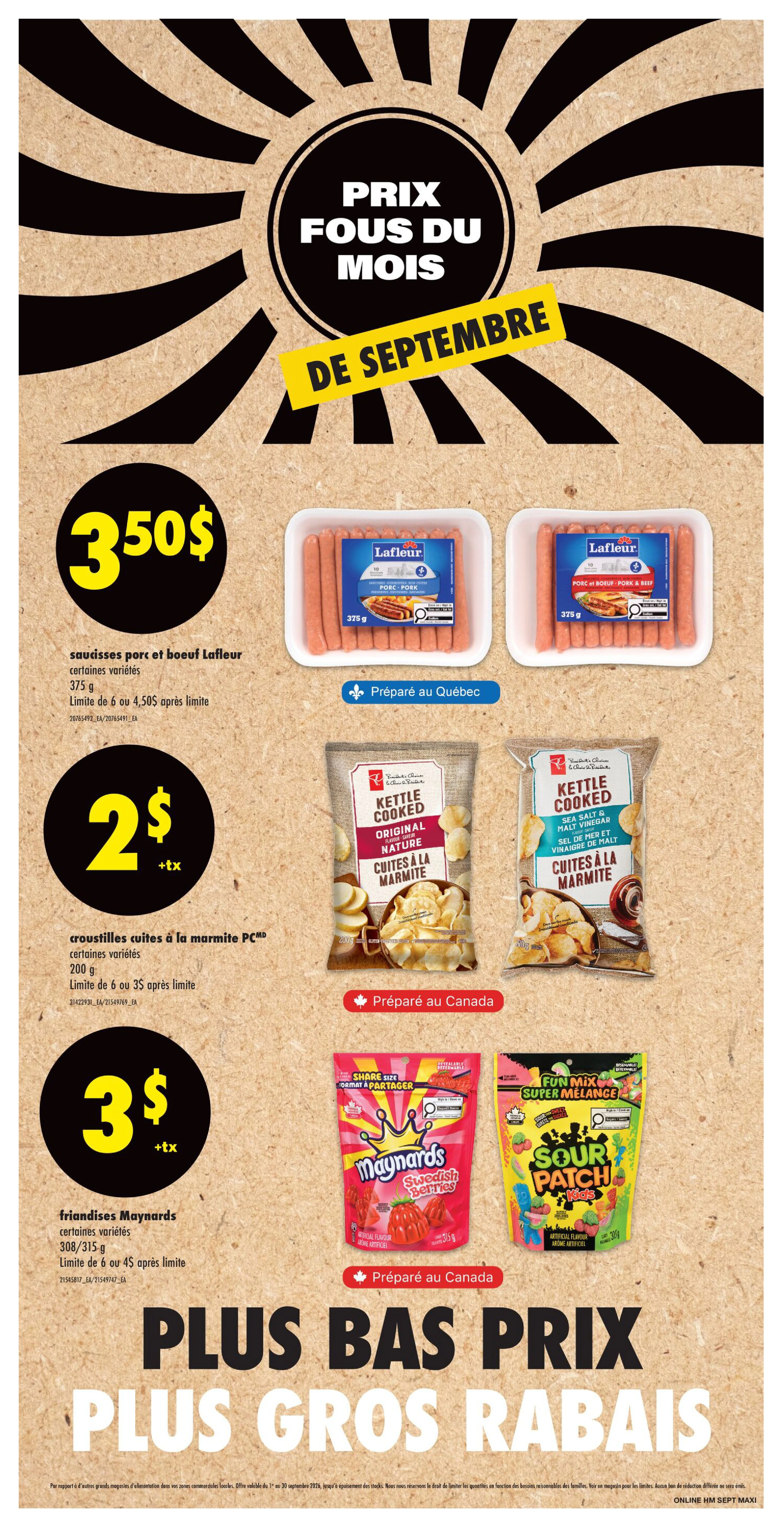 Maxi Weekly Flyer - Valid Thursday, September 17 - Wednesday, September 23 - Page 4