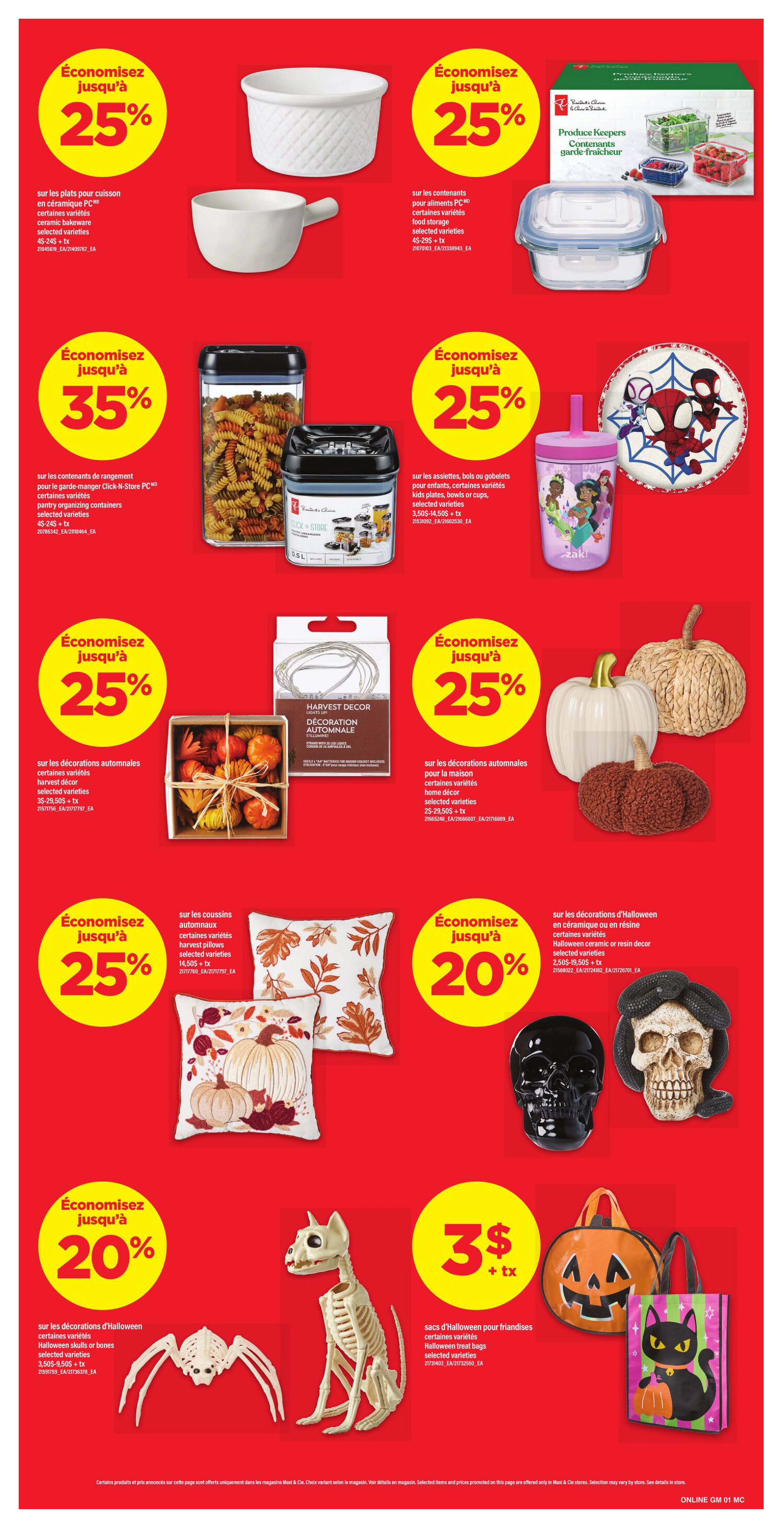 Maxi Weekly Flyer - Valid Thursday, September 24 - Wednesday, September 30 - Page 19