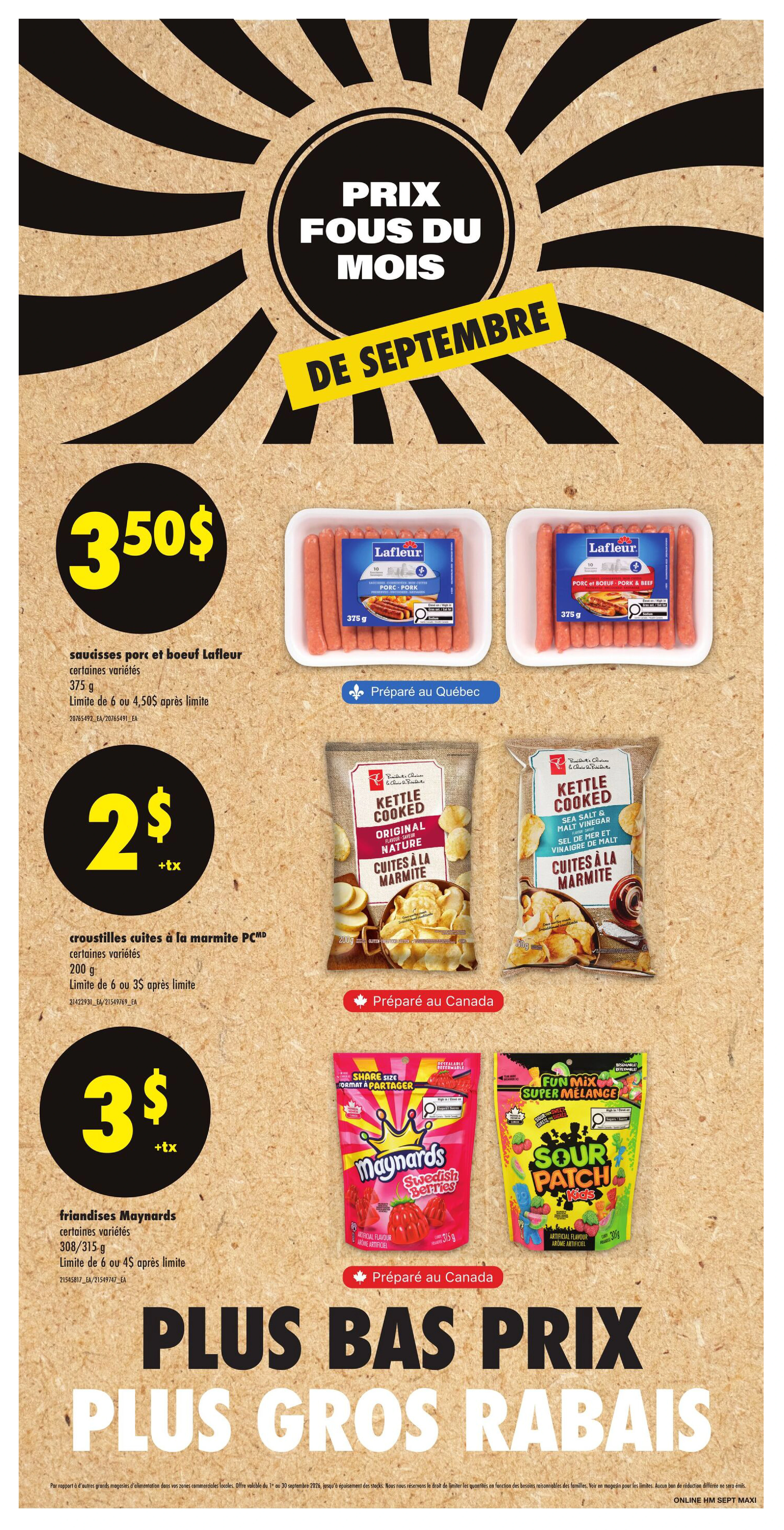 Maxi Weekly Flyer - Valid Thursday, September 24 - Wednesday, September 30 - Page 5