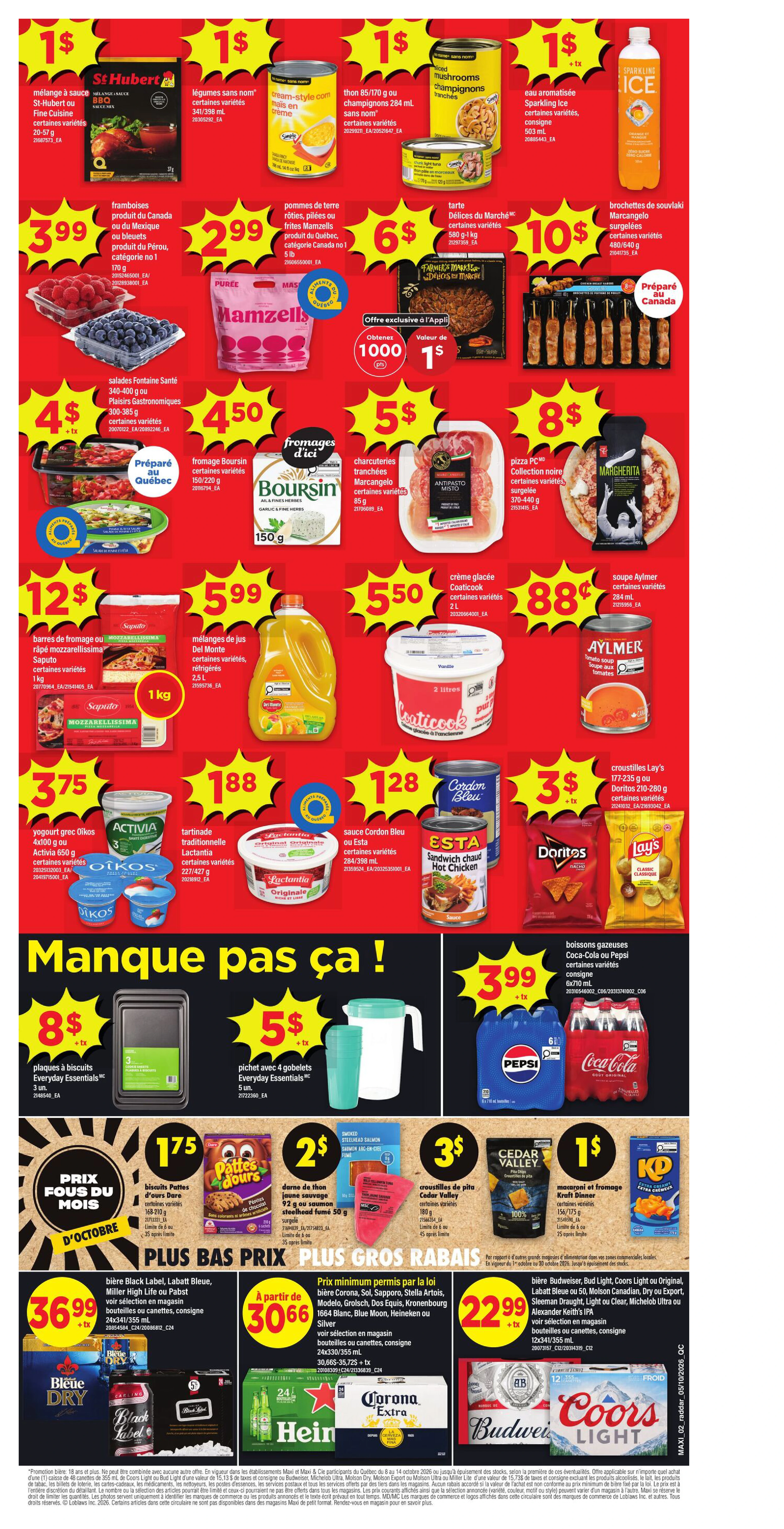 Maxi Weekly Flyer - Valid Thursday, October 8 - Wednesday, October 14 - Page 2